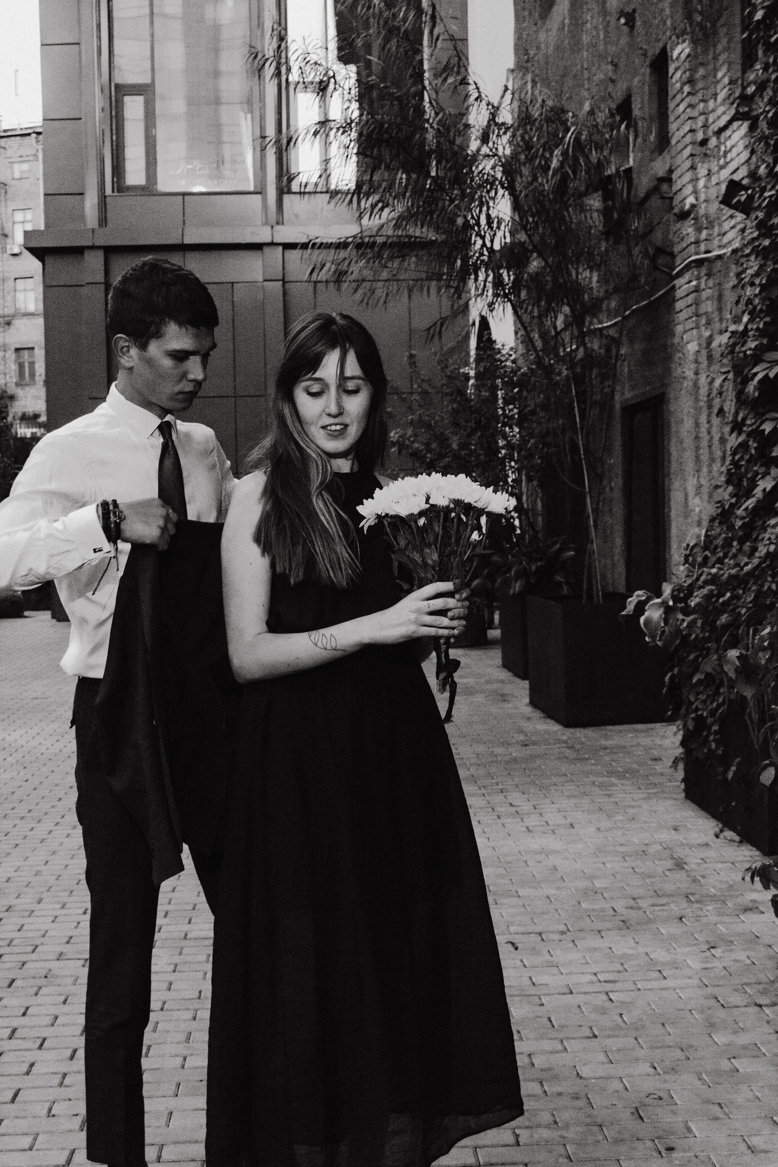 Черно-белое кино (Егор, Анастасия). Портретный и репортажный Фотограф в Москве Александра Комарницкая