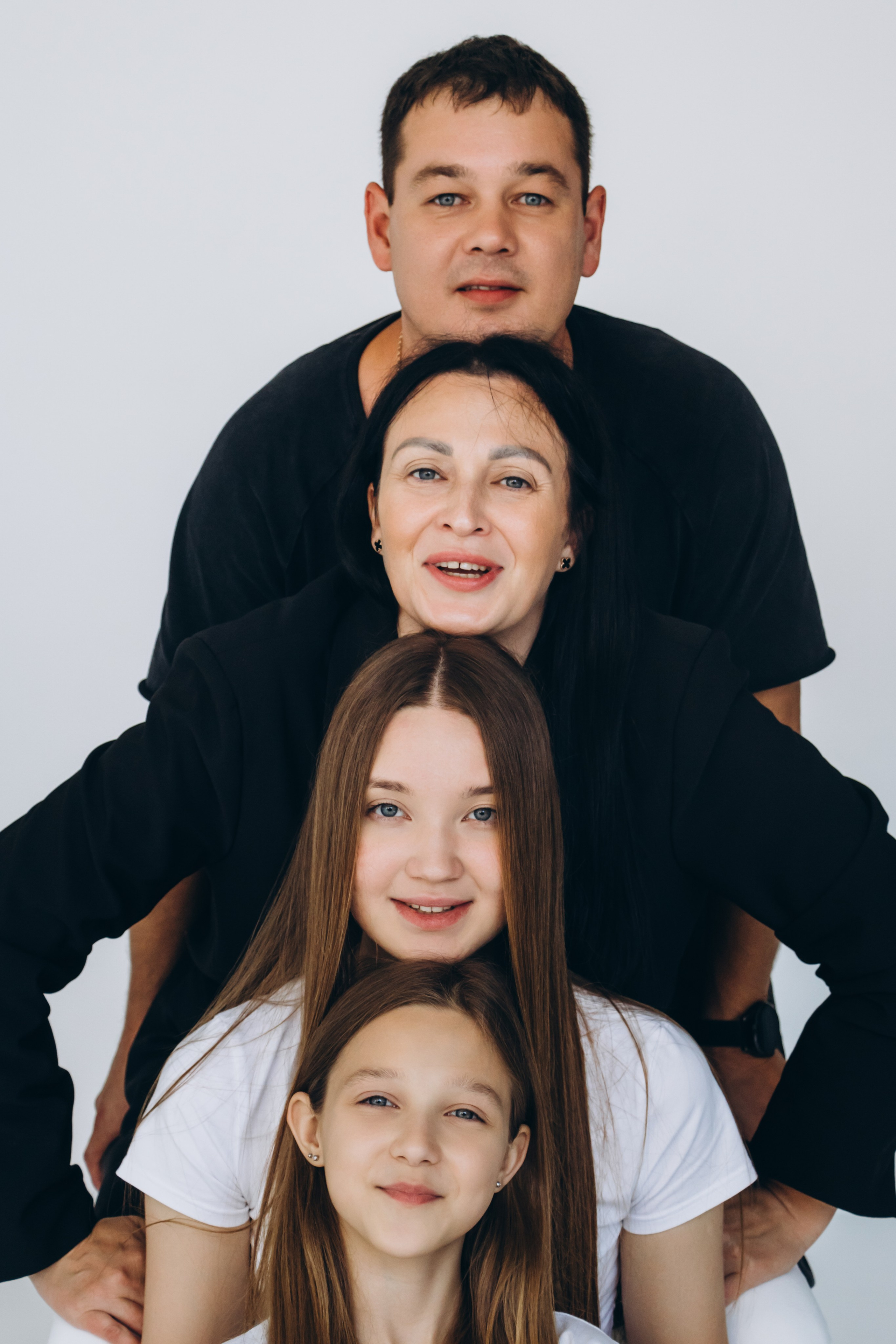 Семейная фотосессия в студии, Екатеринбург. Фотограф в Екатеринбурге Пойгина Елена