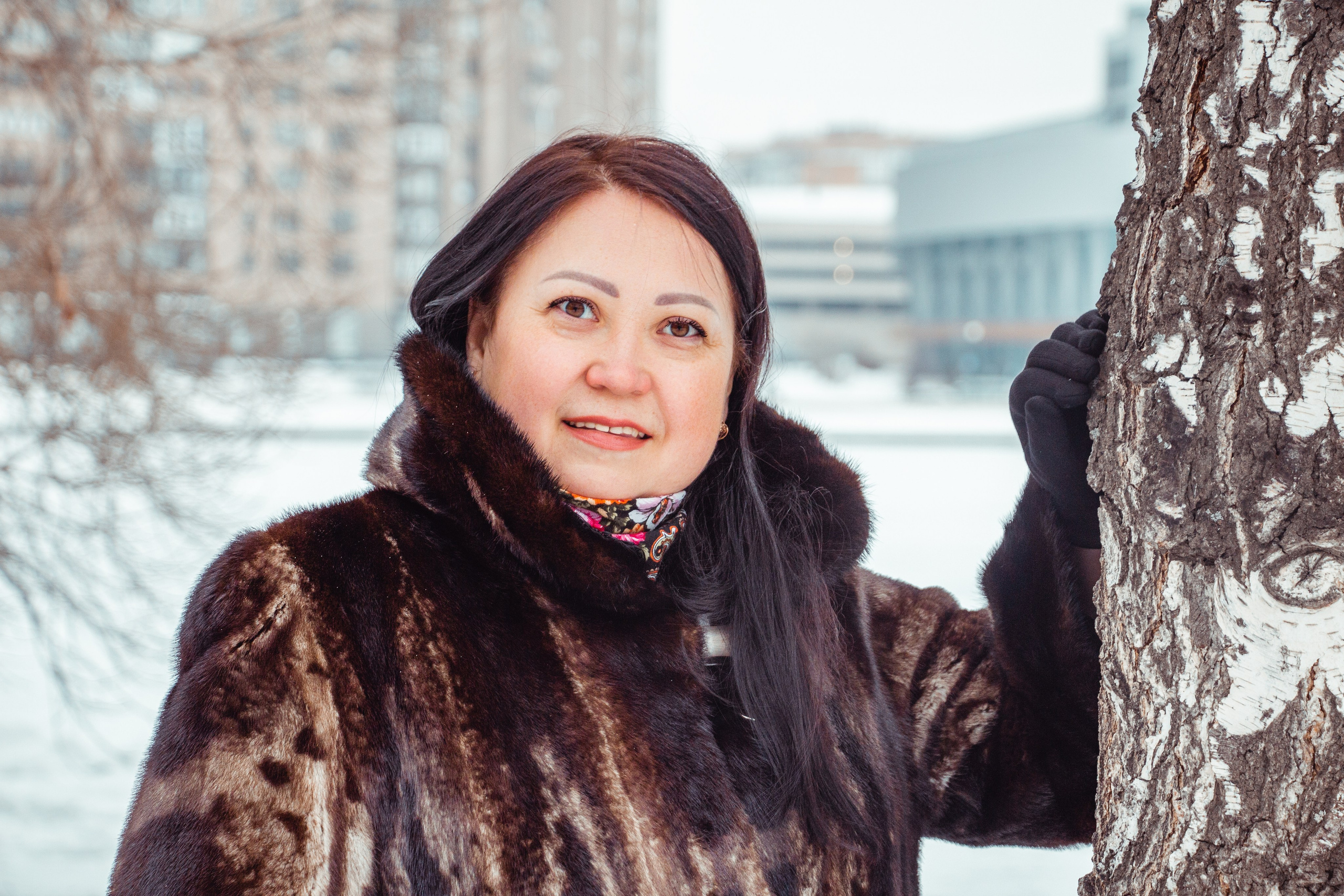 Семейная фотосессия. Татьяна. Зимний выходной с родными. Фотограф в Екатеринбурге Пойгина Елена