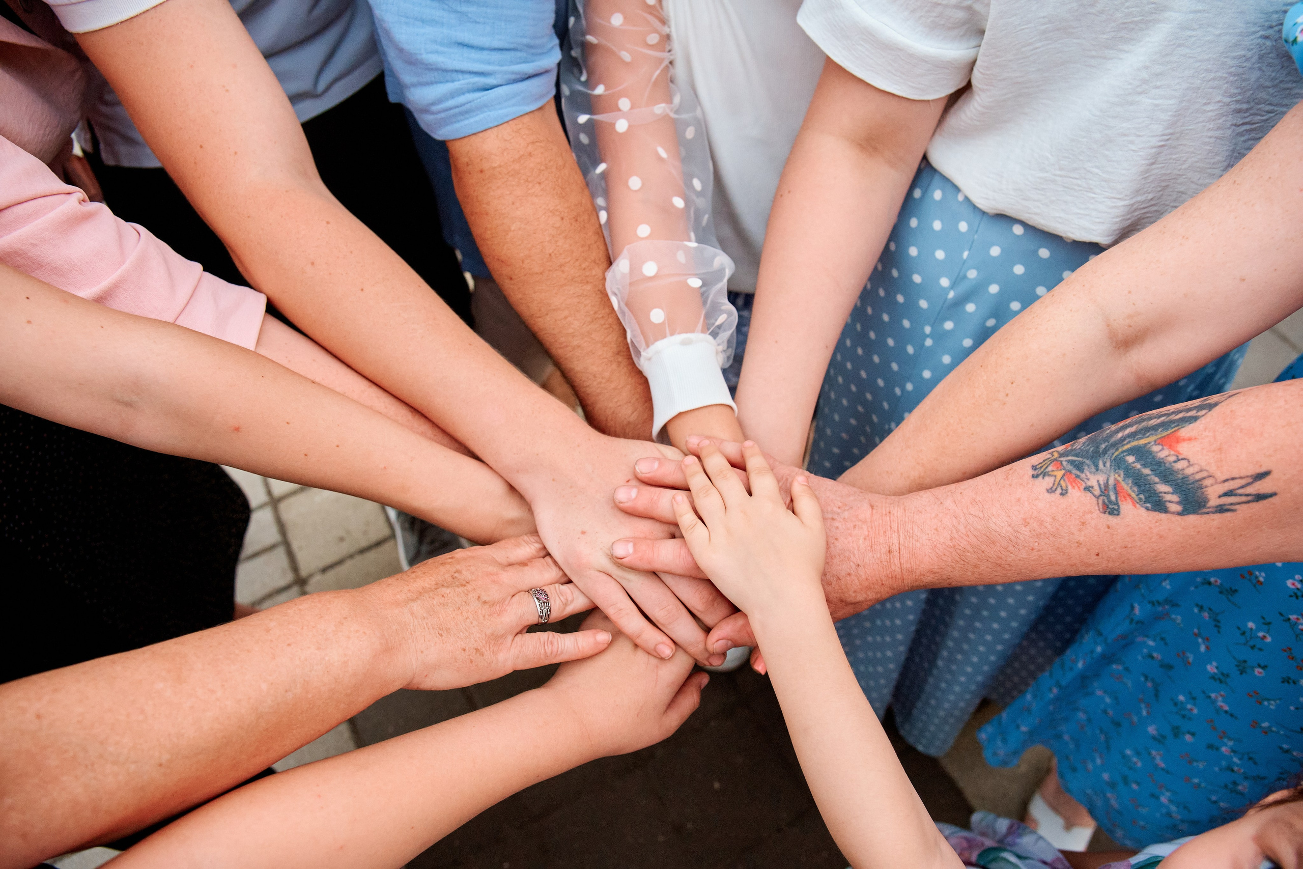 Семейная фотосессия с внуками в парке. Фотограф Таганрог Анна Трайжон