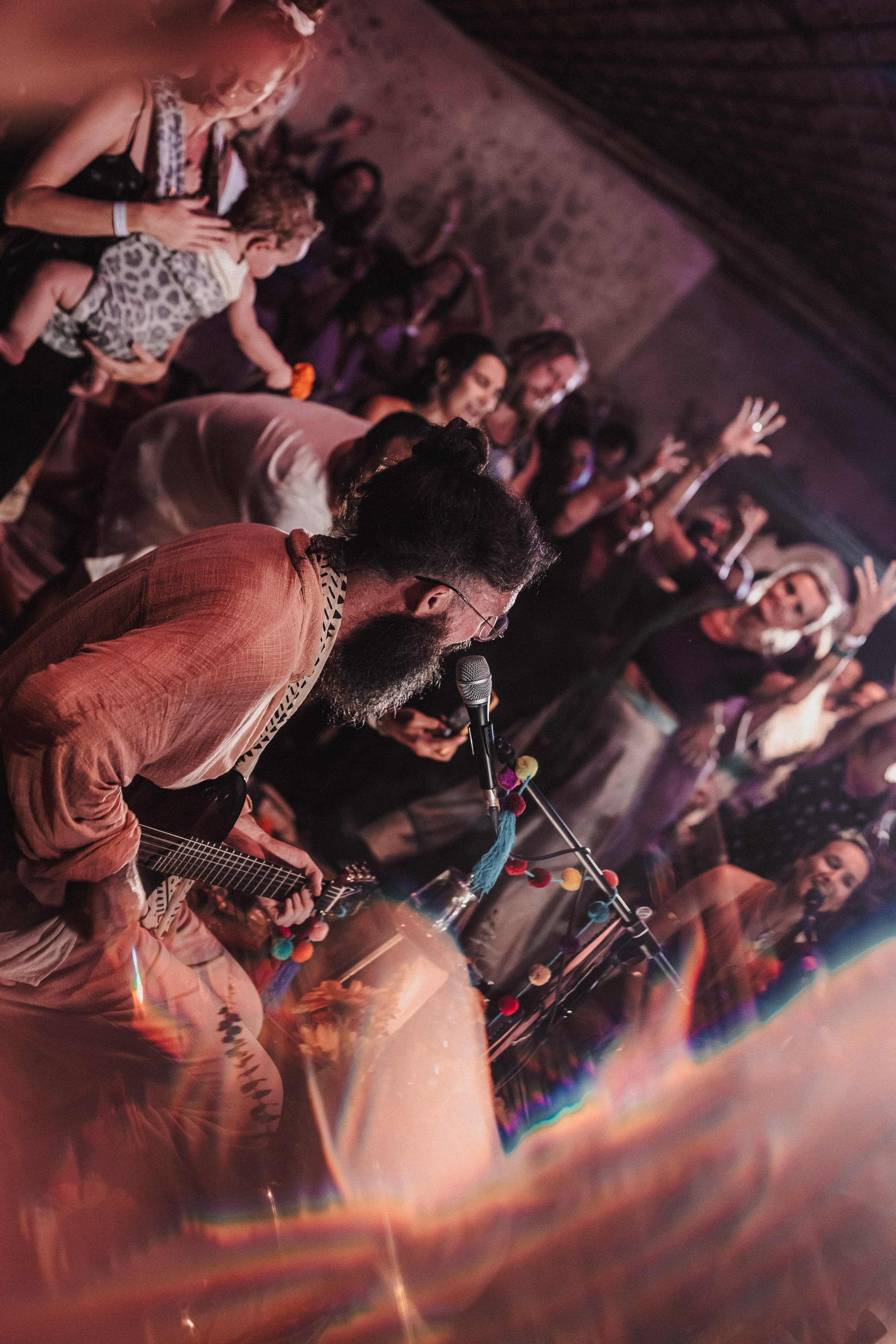 Hanuman Project kirtan at Alchemy march. Mariam Bagdasaryan