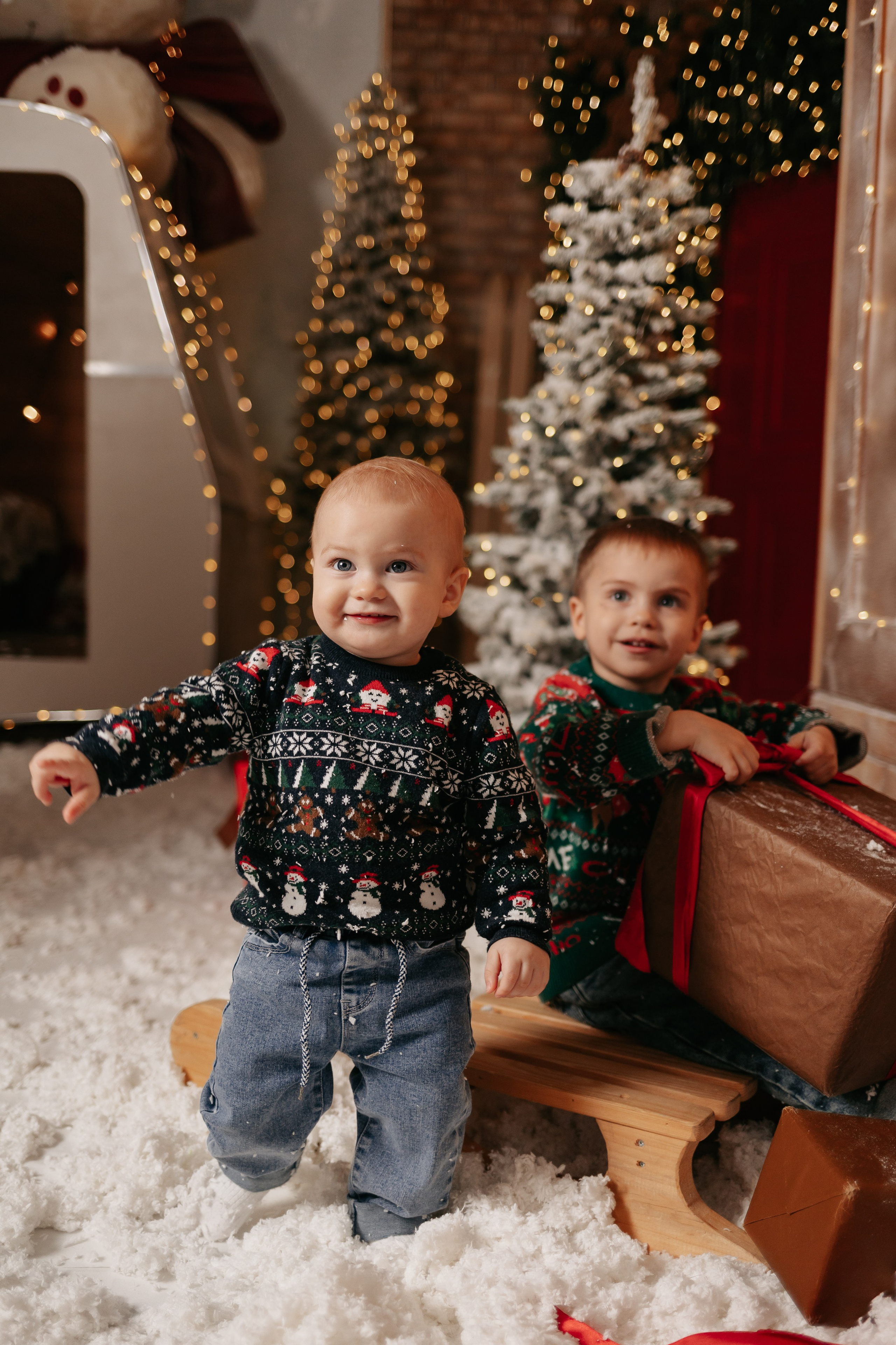 Новый год в Сказочном зале. Фотограф на первый годик, семейный и детский фотограф в Новосибирске