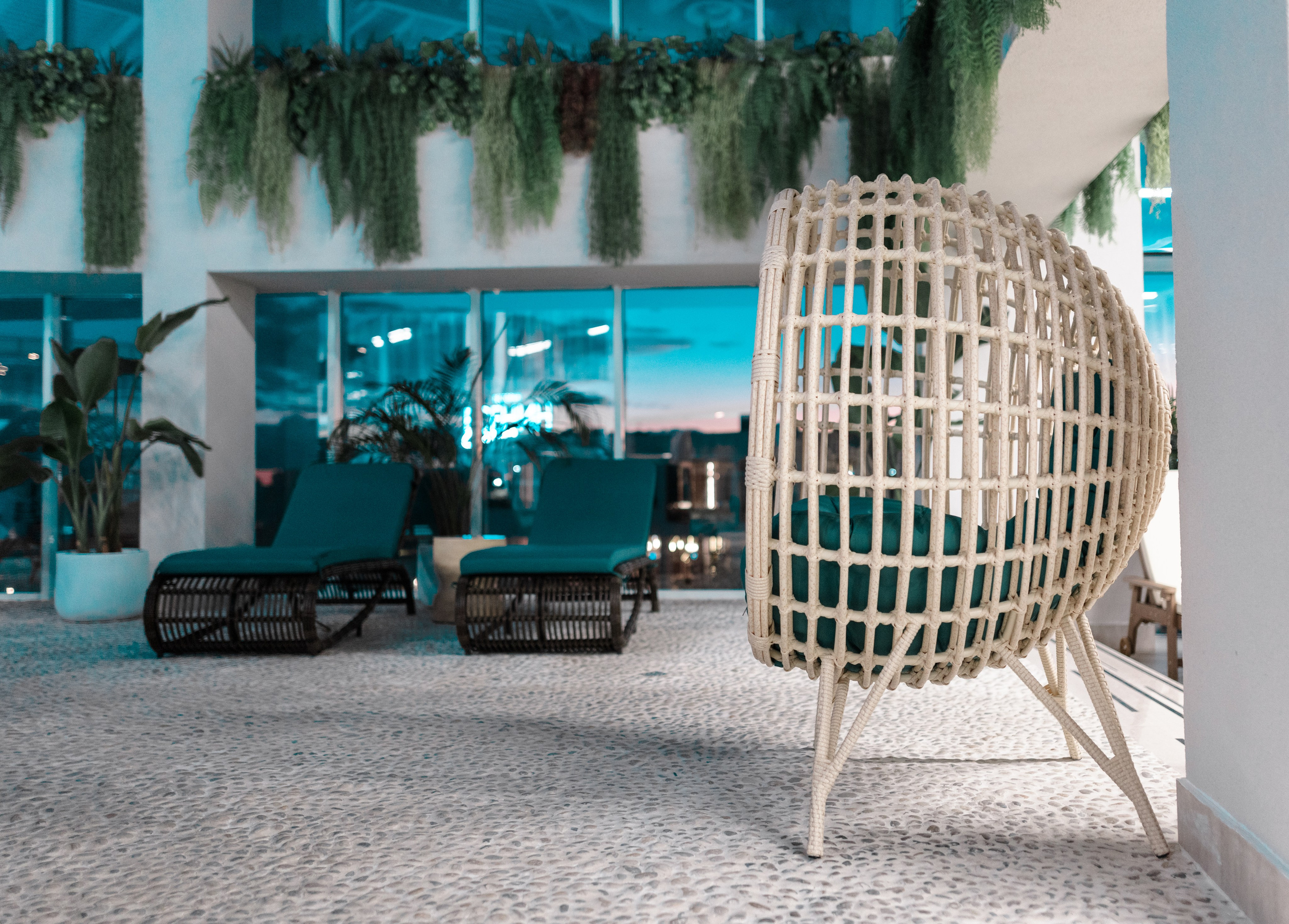 Аквазона для отеля FЮNF Luxury Resort & Spa. Фотограф Олег Сотник