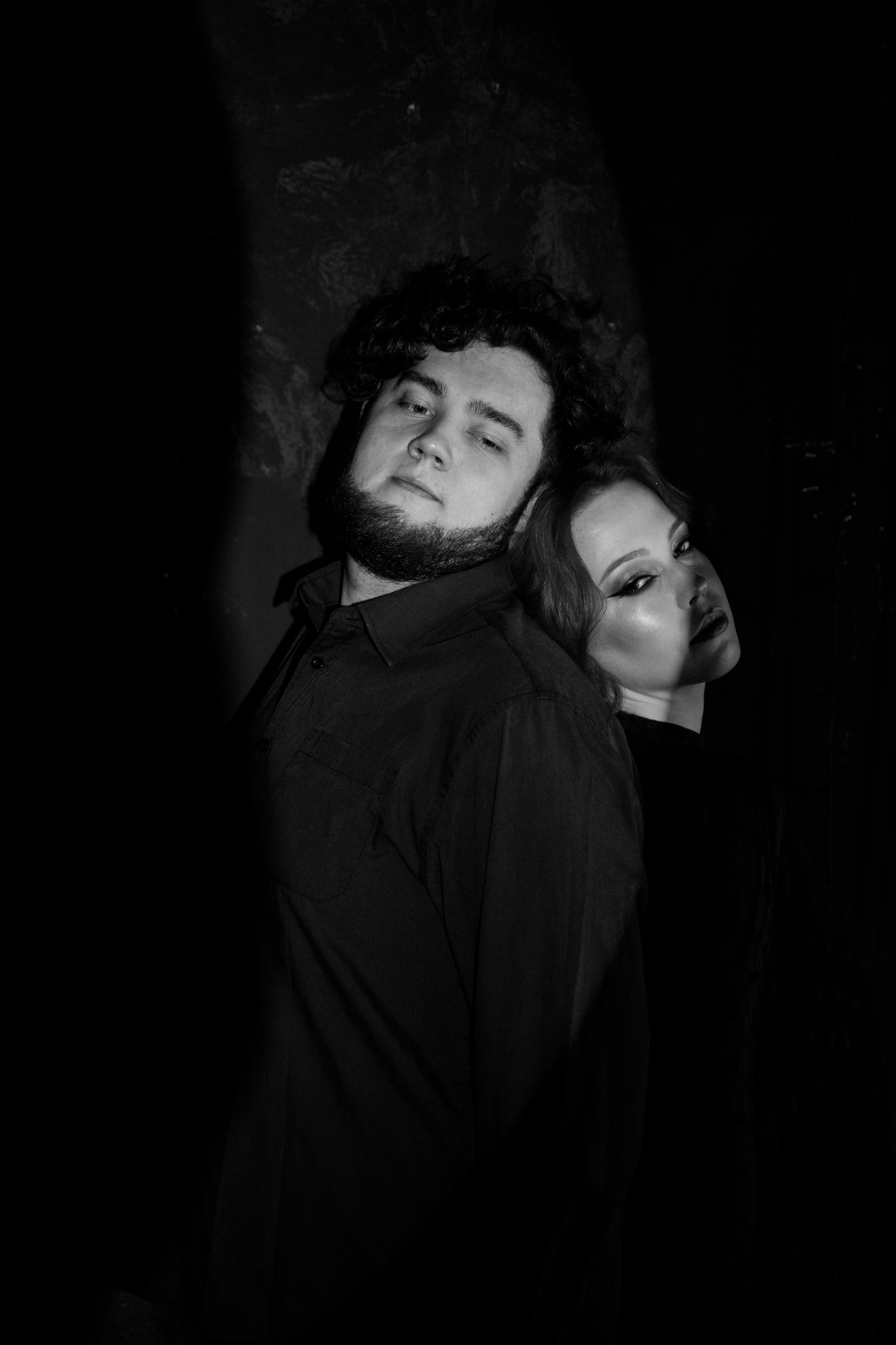 Love story «In total darkness». Свадебные фотограф и видеограф Наталья и Анатолий Новиковы СПб