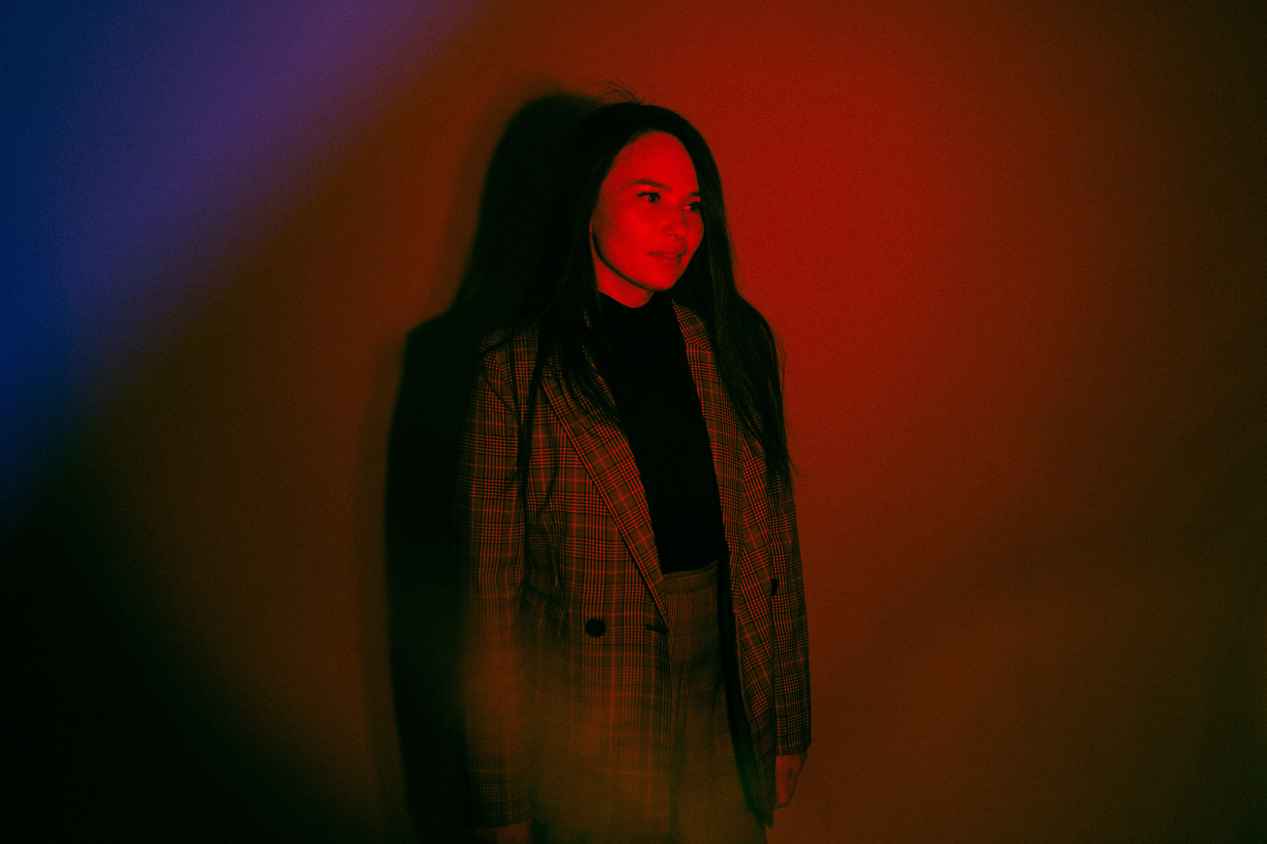 Анна и луна. Фотограф — подружка!