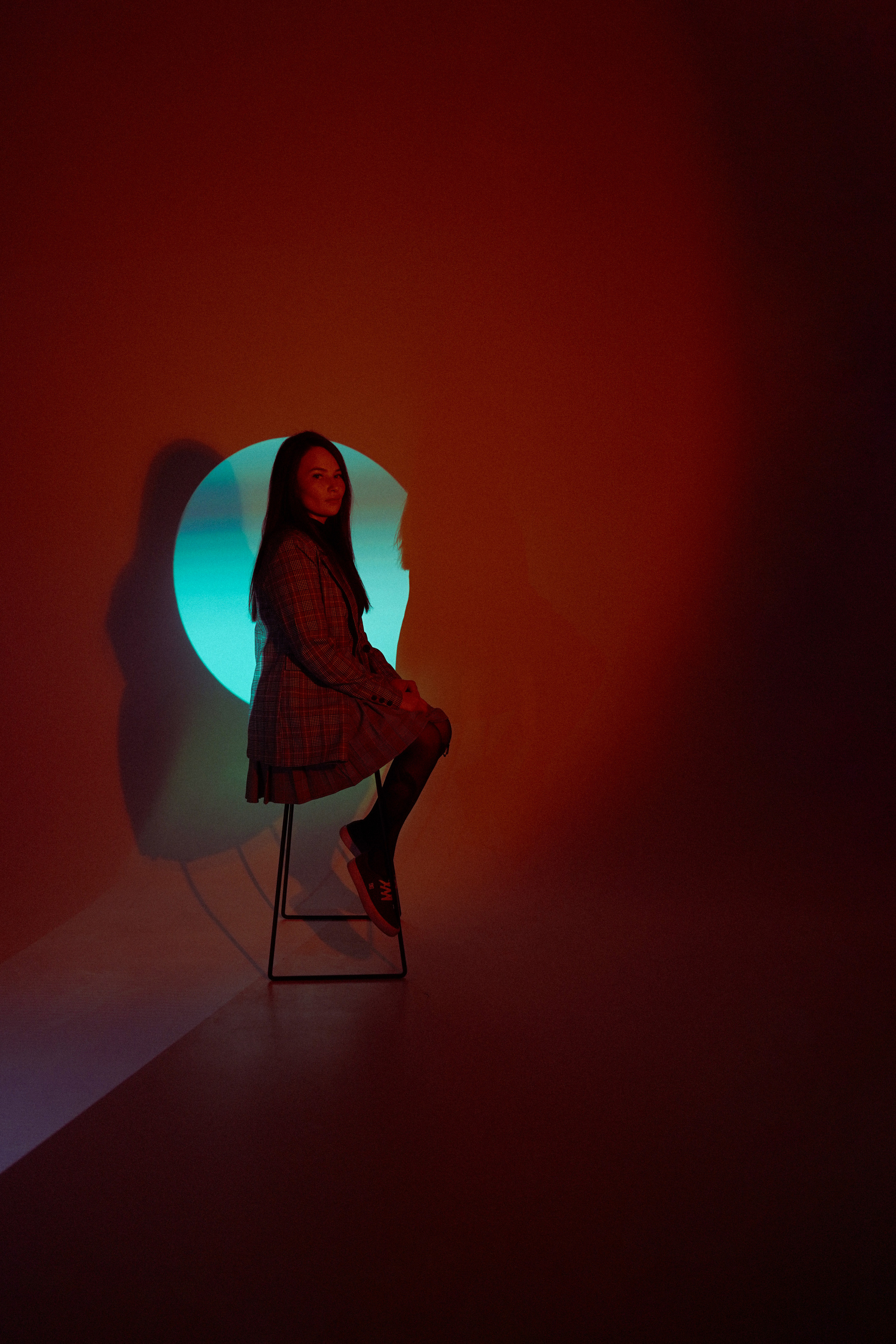 Анна и луна. Фотограф — подружка!