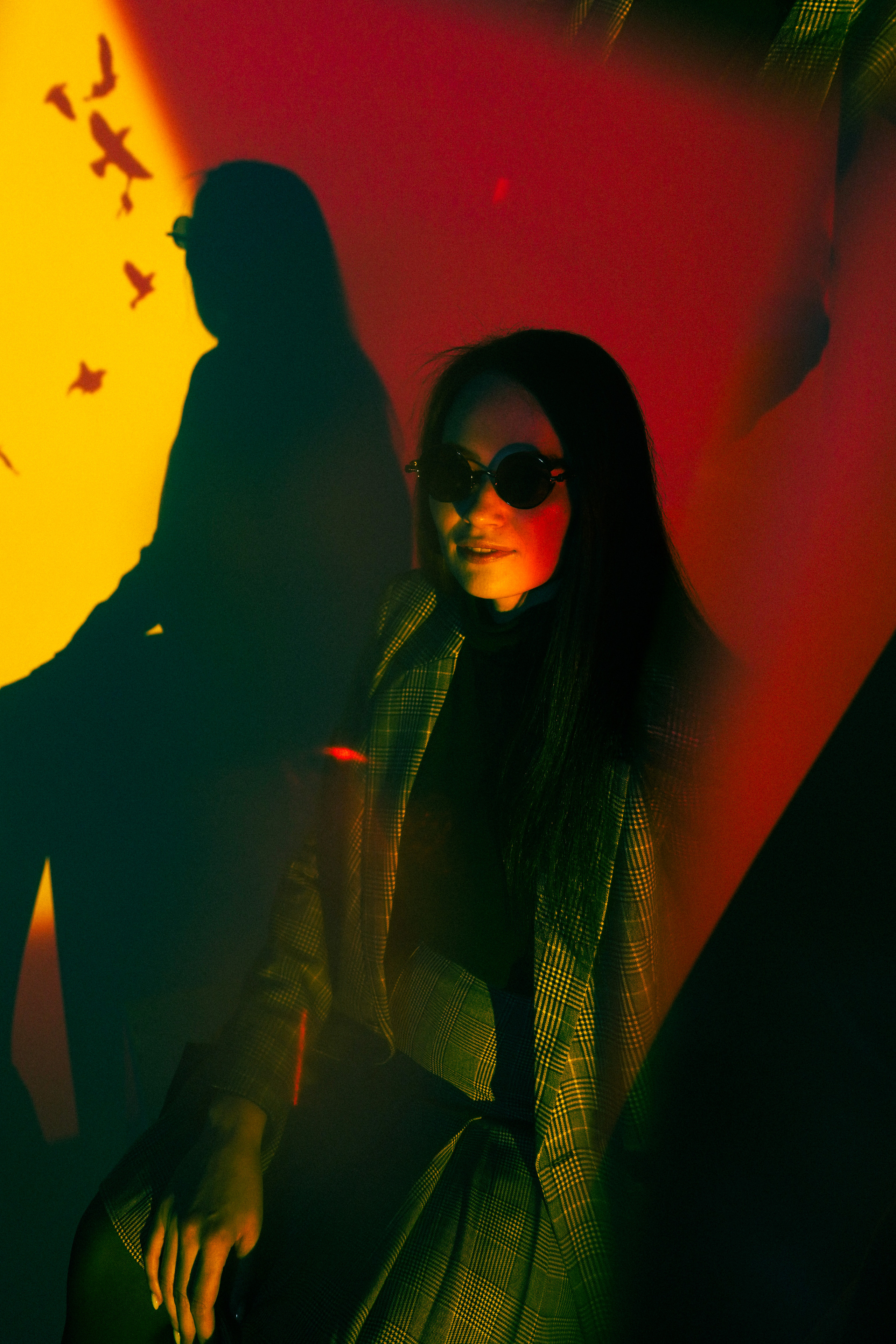 Анна и луна. Фотограф — подружка!