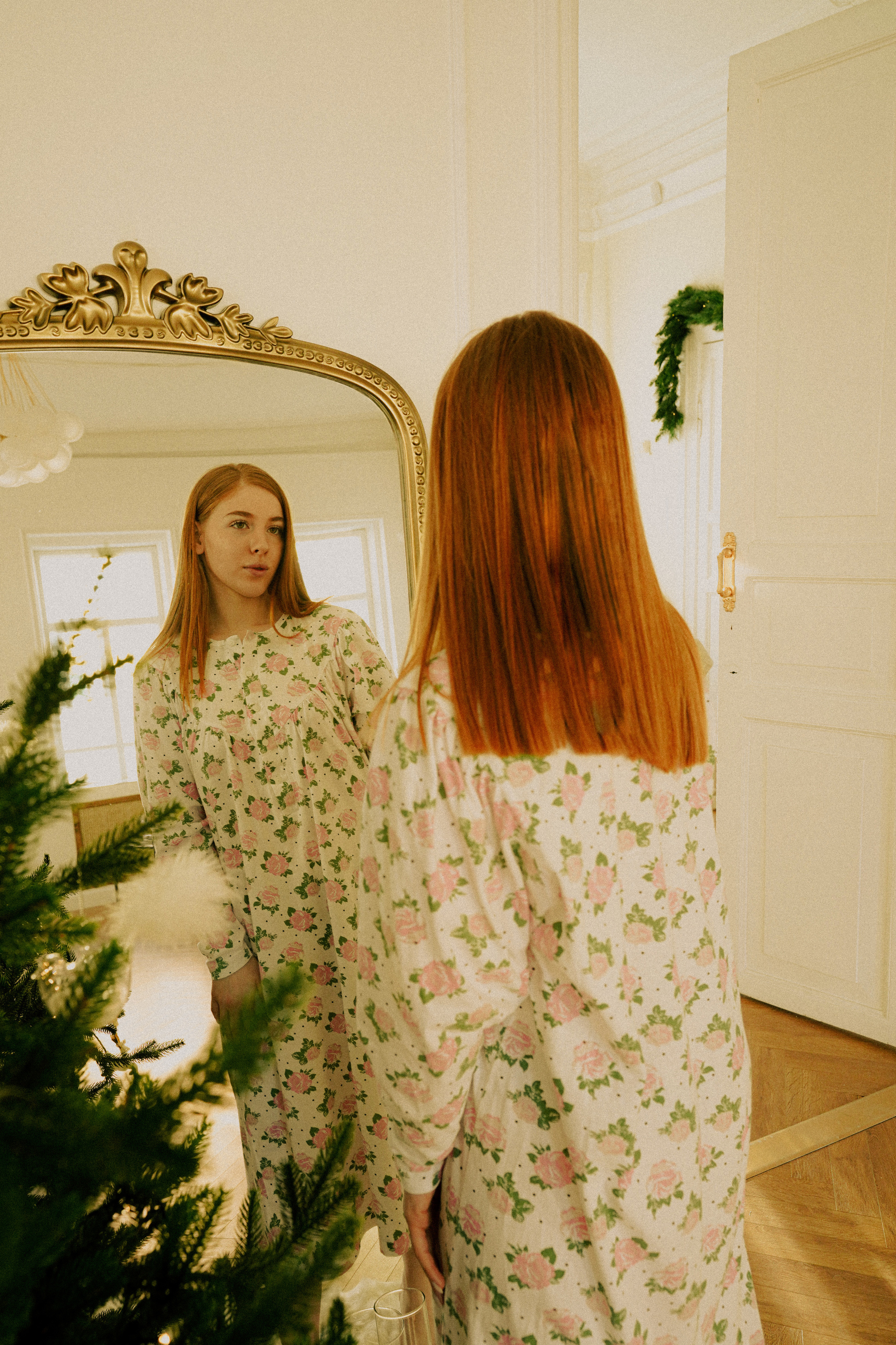 В ночнушках — Рождество. Фотограф — подружка!