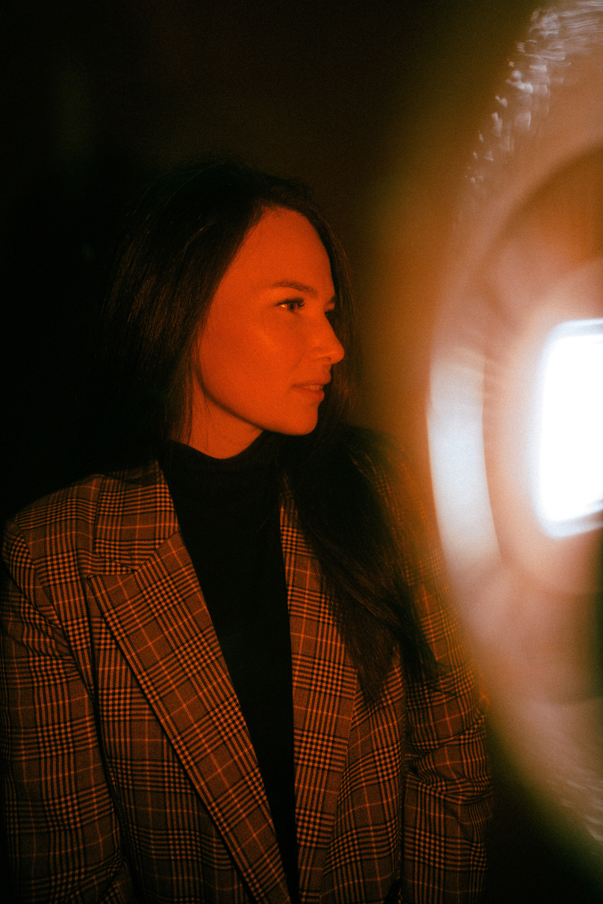 Анна и луна. Фотограф — подружка!