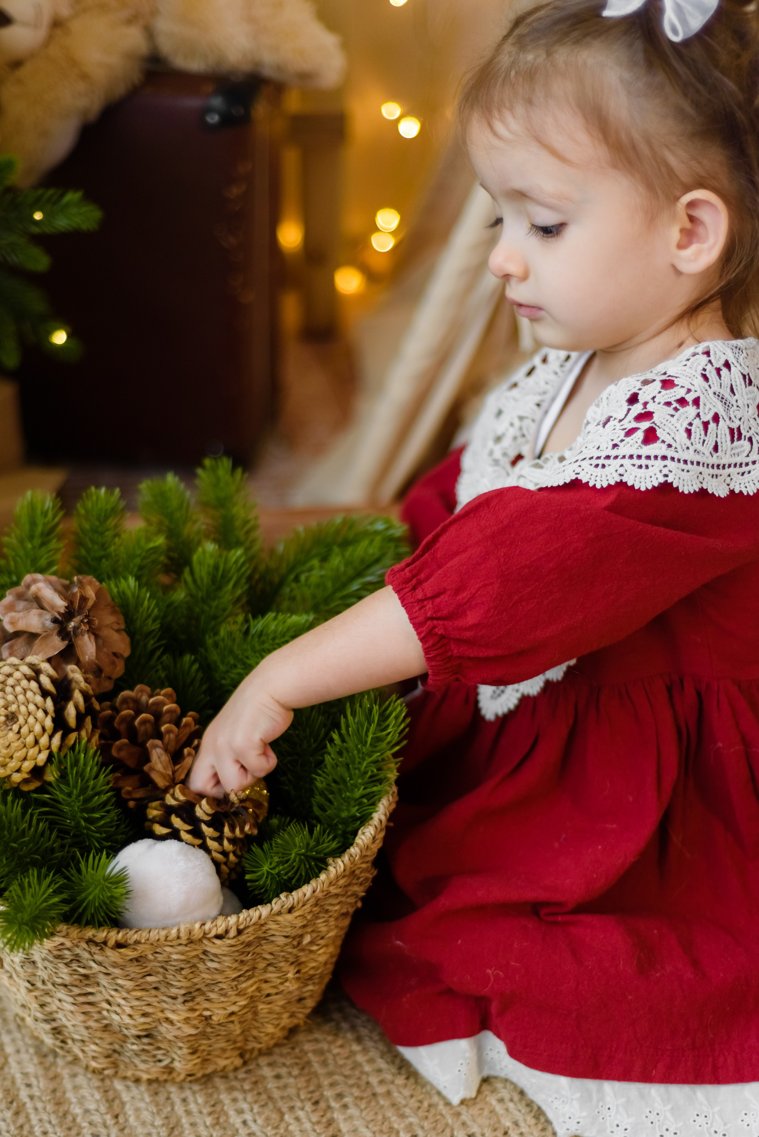 Новогодняя фотосессия Вика «Вигвам». Детский Фотограф |Фотограф на годик в Брянске Ирина Романова