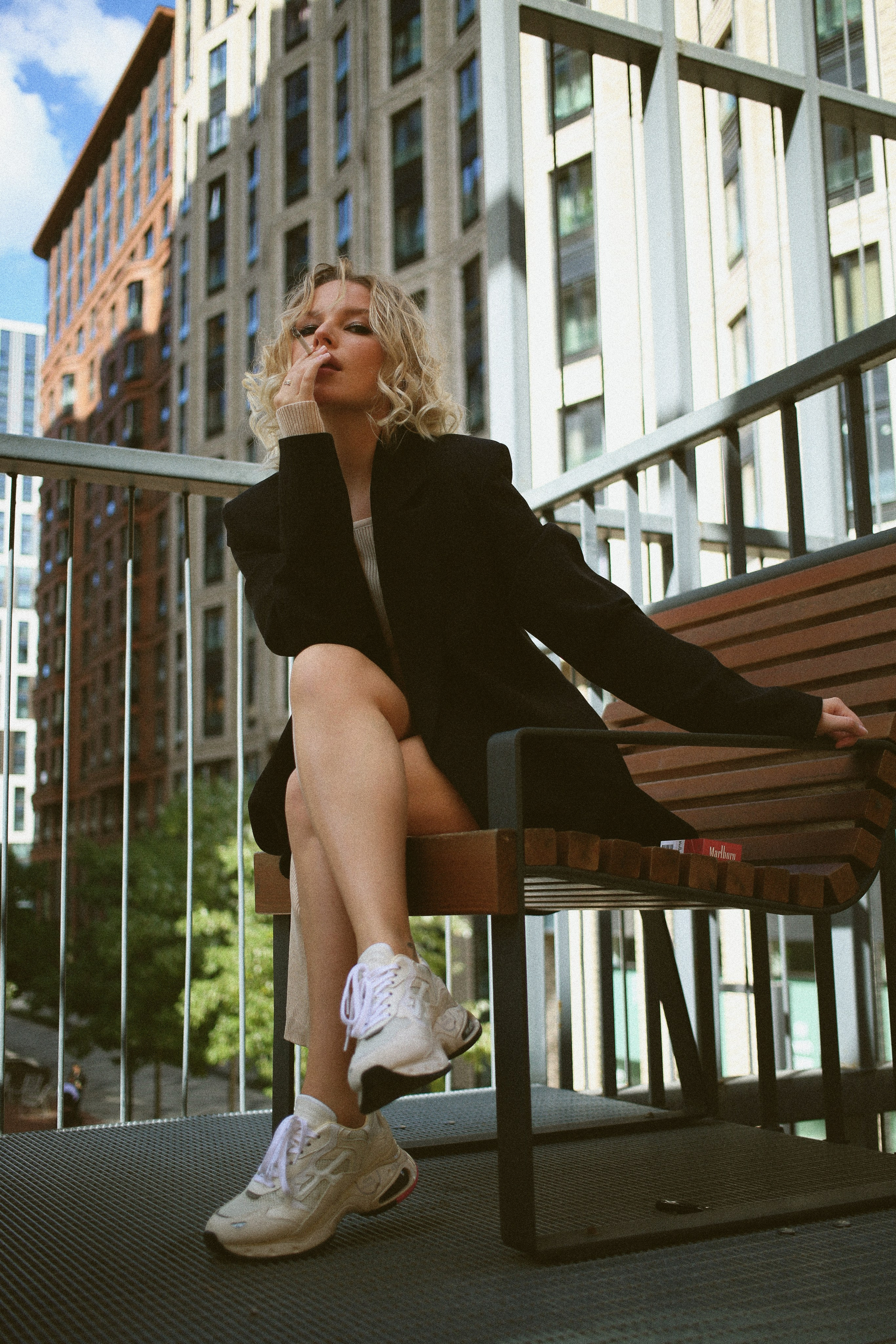 Марина (уличная съемка). Женский портретный фотограф в Москве Анастасия Карпова