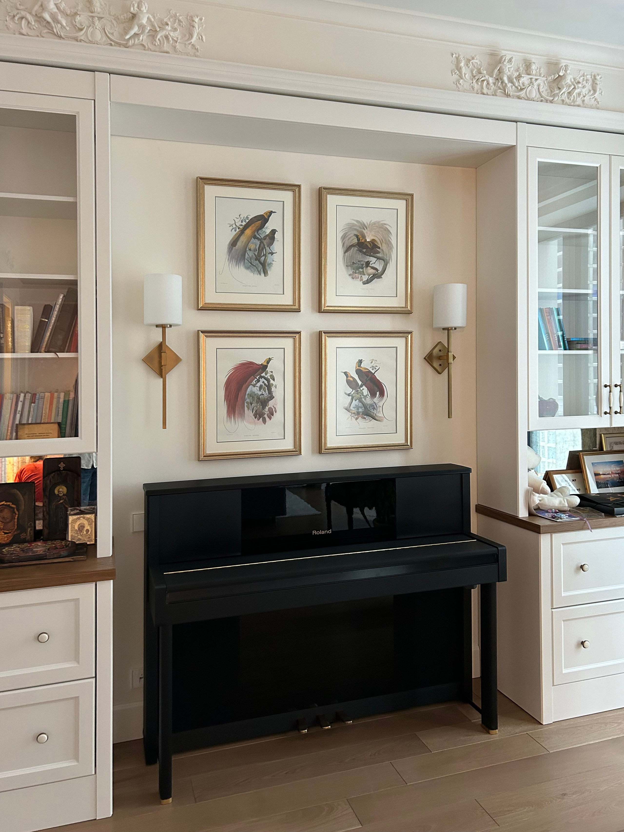 Дизайн интерьера 4-комнатной квартиры в стиле неоклассика в Москве ЖК Прайм парк. Ольга Саакян Ι Дизайн интерьера в Москве: планировка, подбор отделочных материалов, чертежи для строителей и надзор за ремонтом квартиры