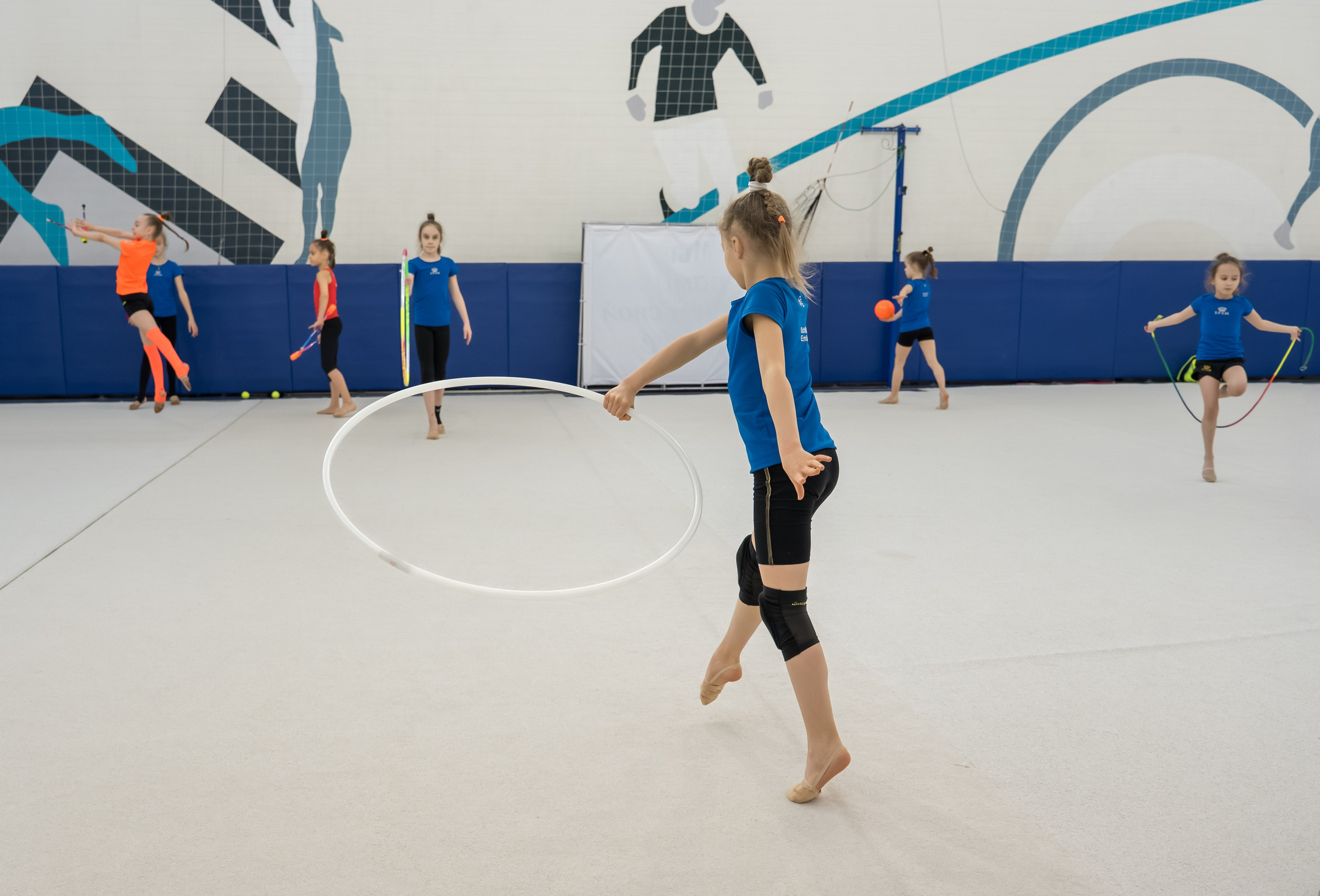 Тренировочный процесс. Художественная гимнастика. Фотограф в Москве