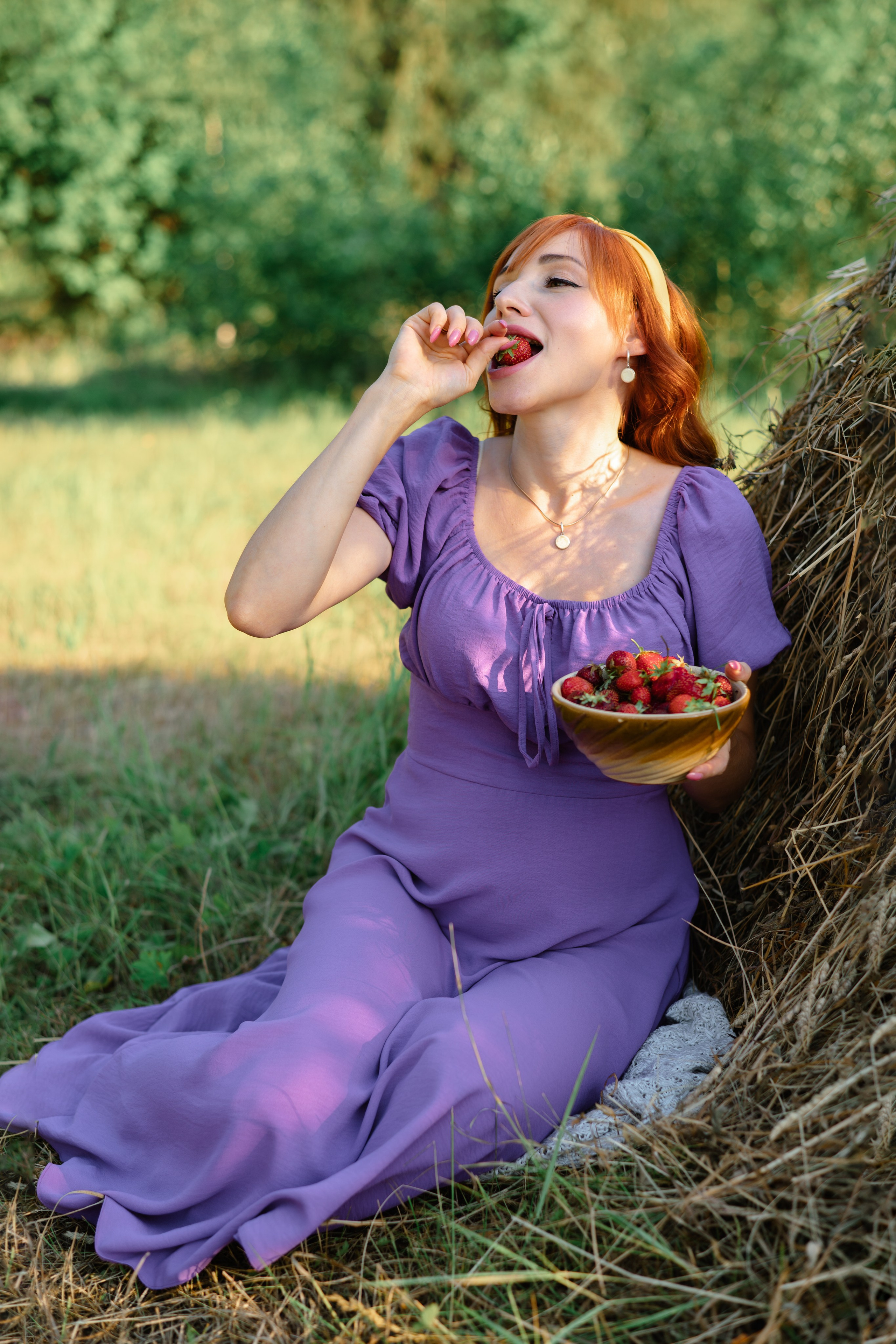 Фотосессия беременности в деревенском стиле. Фотограф в Кирове Инна Софронова