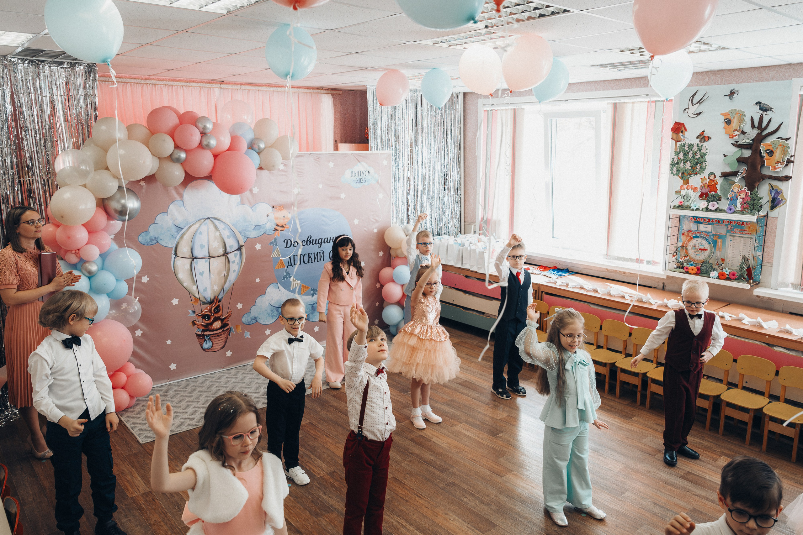 Выпускной в детском саду.
