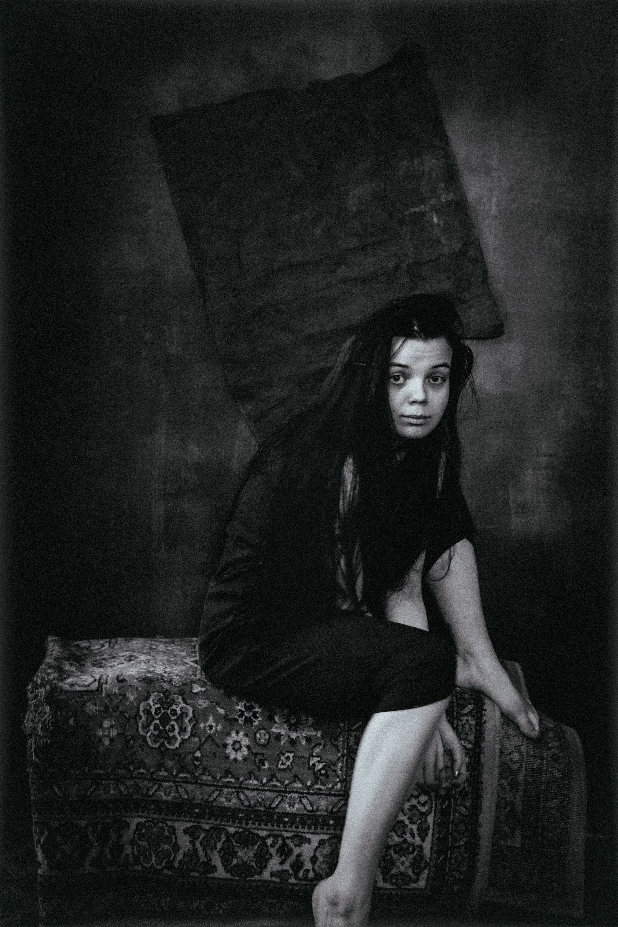 Катя. Домашняя студия. RawCat. Портретная фотография Екатеринбург