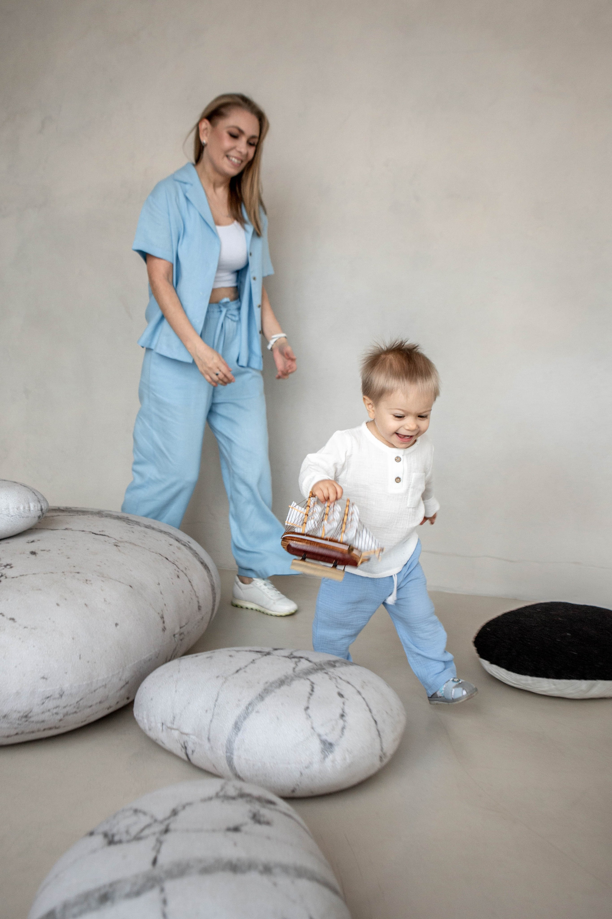 Мама и сын. Фотограф Екатерина Голицына