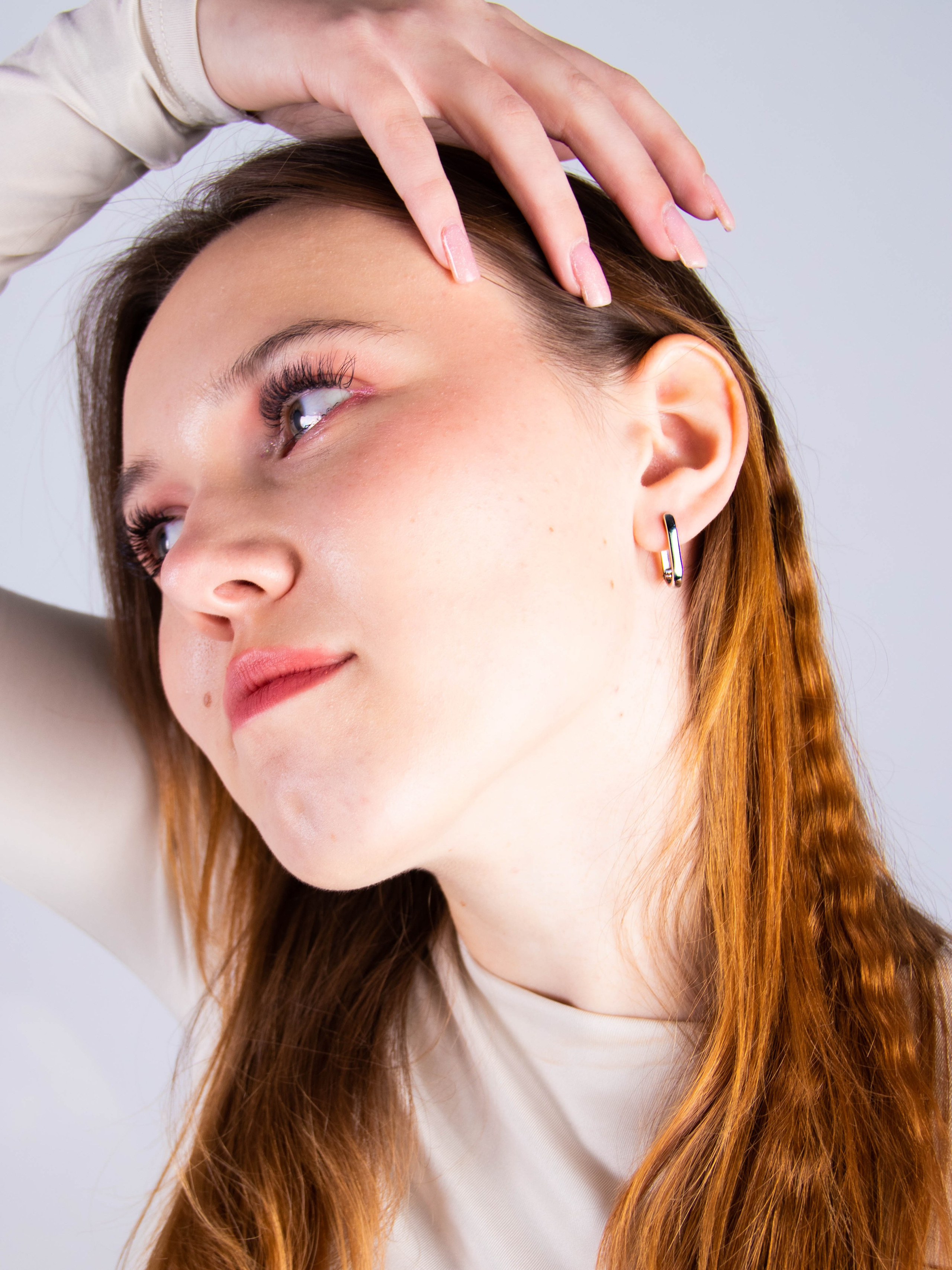 Серьги серебро. «Матрица»