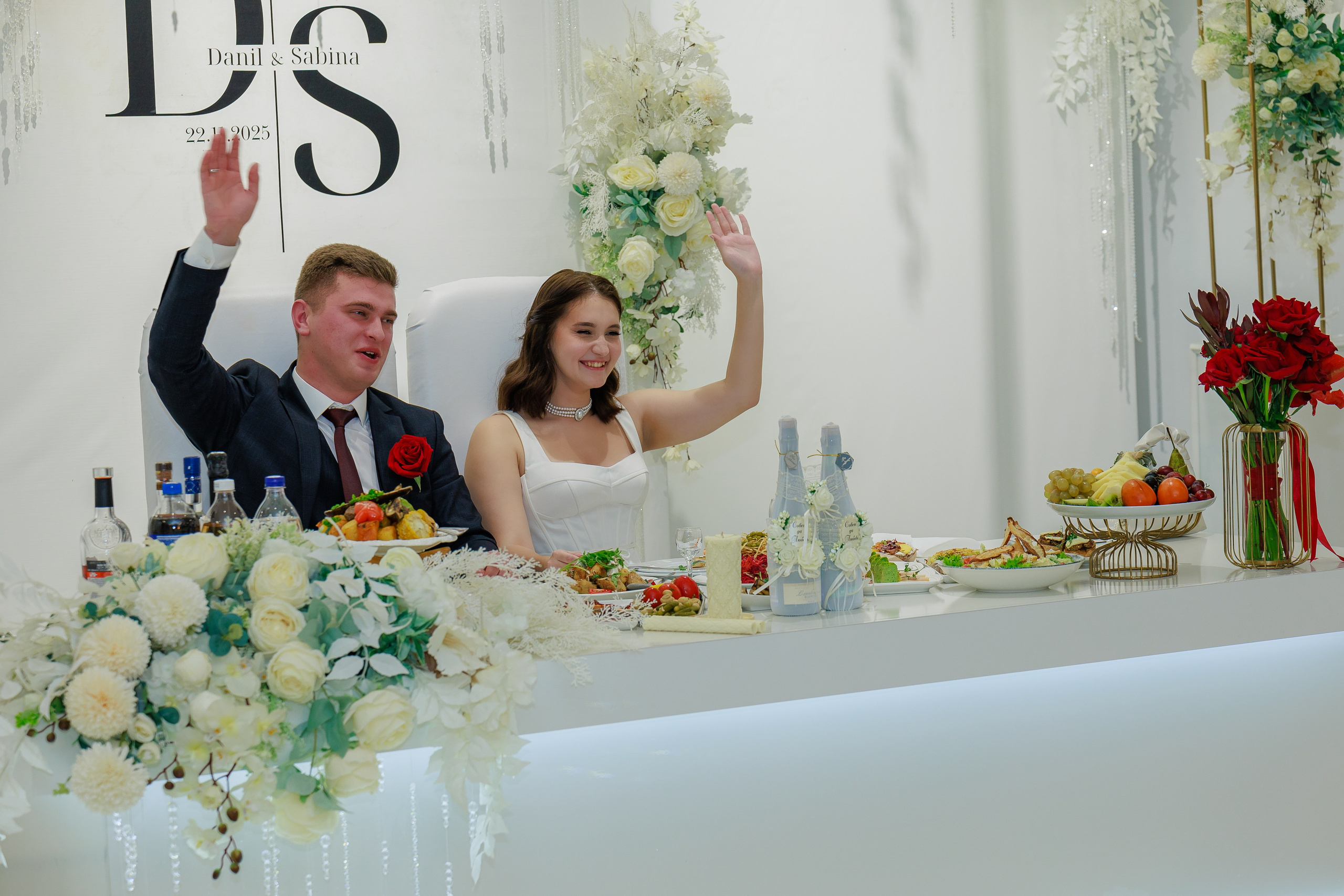 Данил и Сабина банкетный зал Beyaz Hall. Фотограф и видеограф в Крыму и Севастополе
