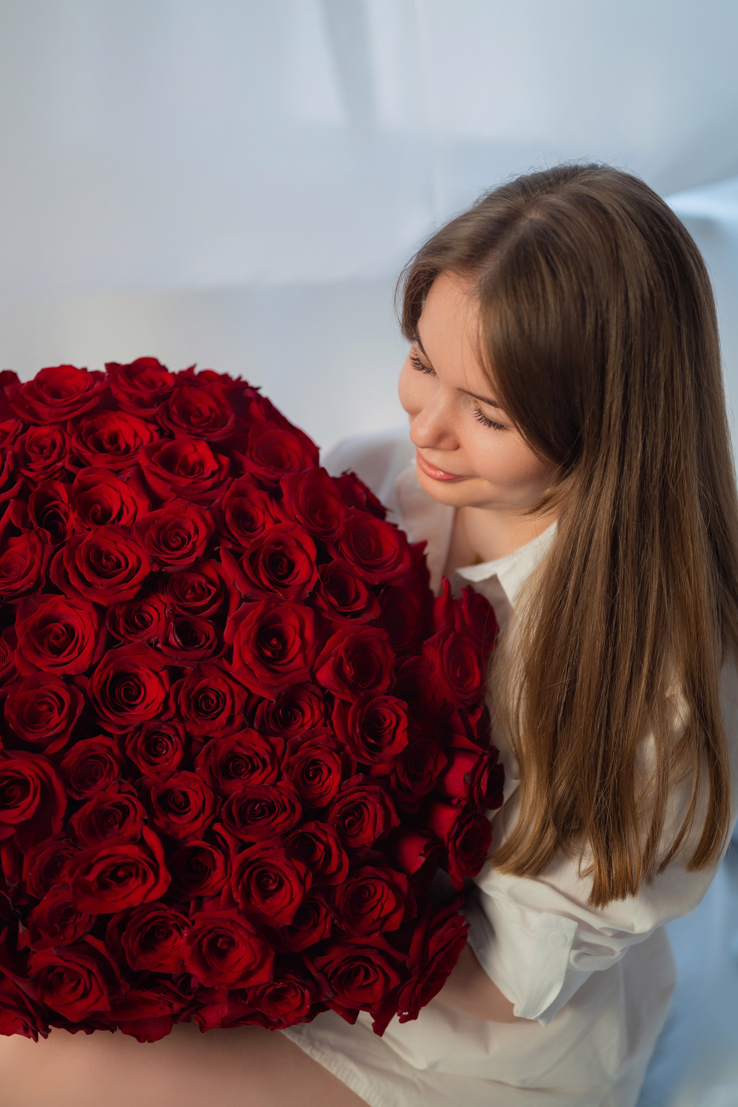 Фотопроект *101 красная роза* 2023 г. Фотограф в городе Салават