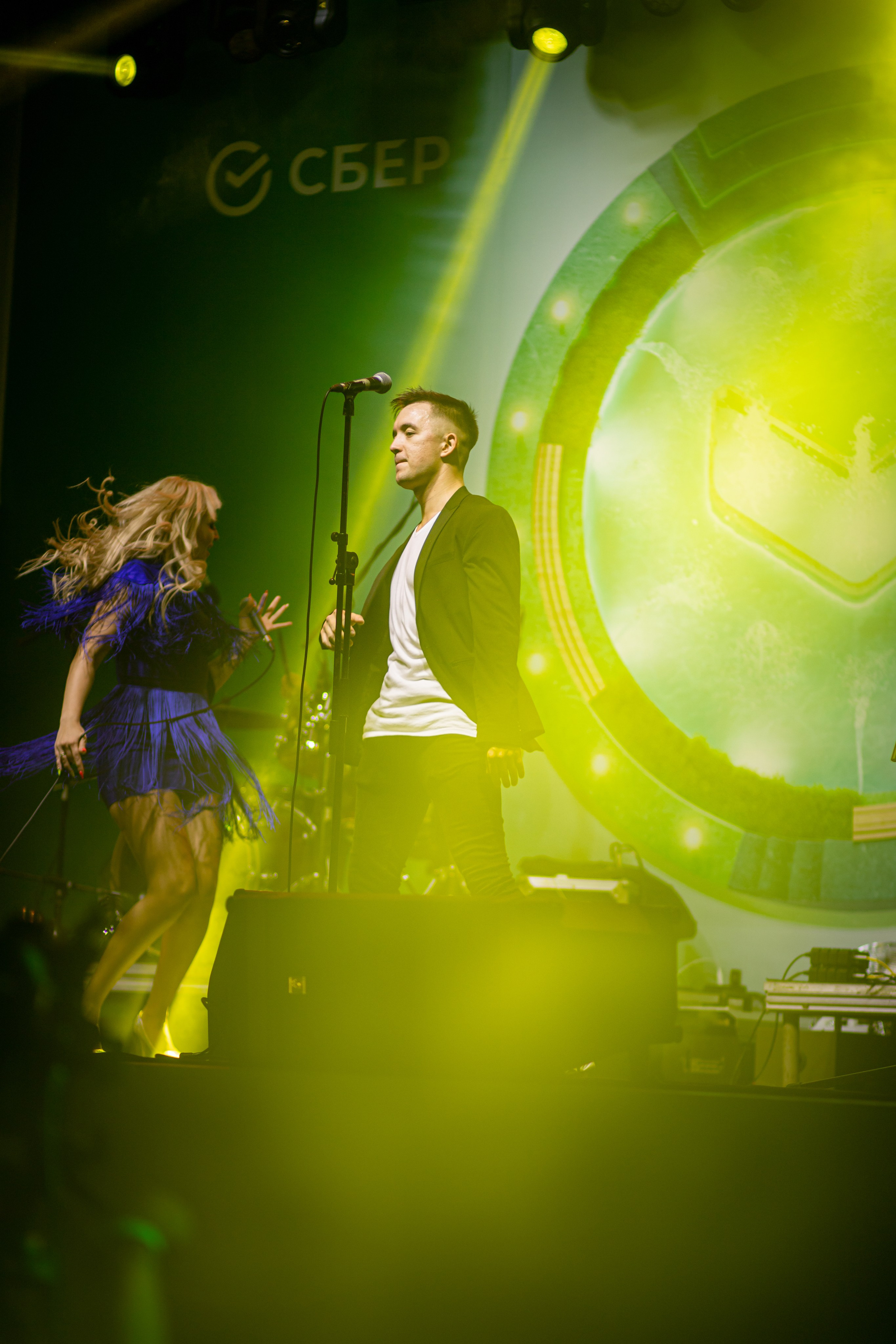 Сбер. Открытие фонтана на площади г. Владивостока