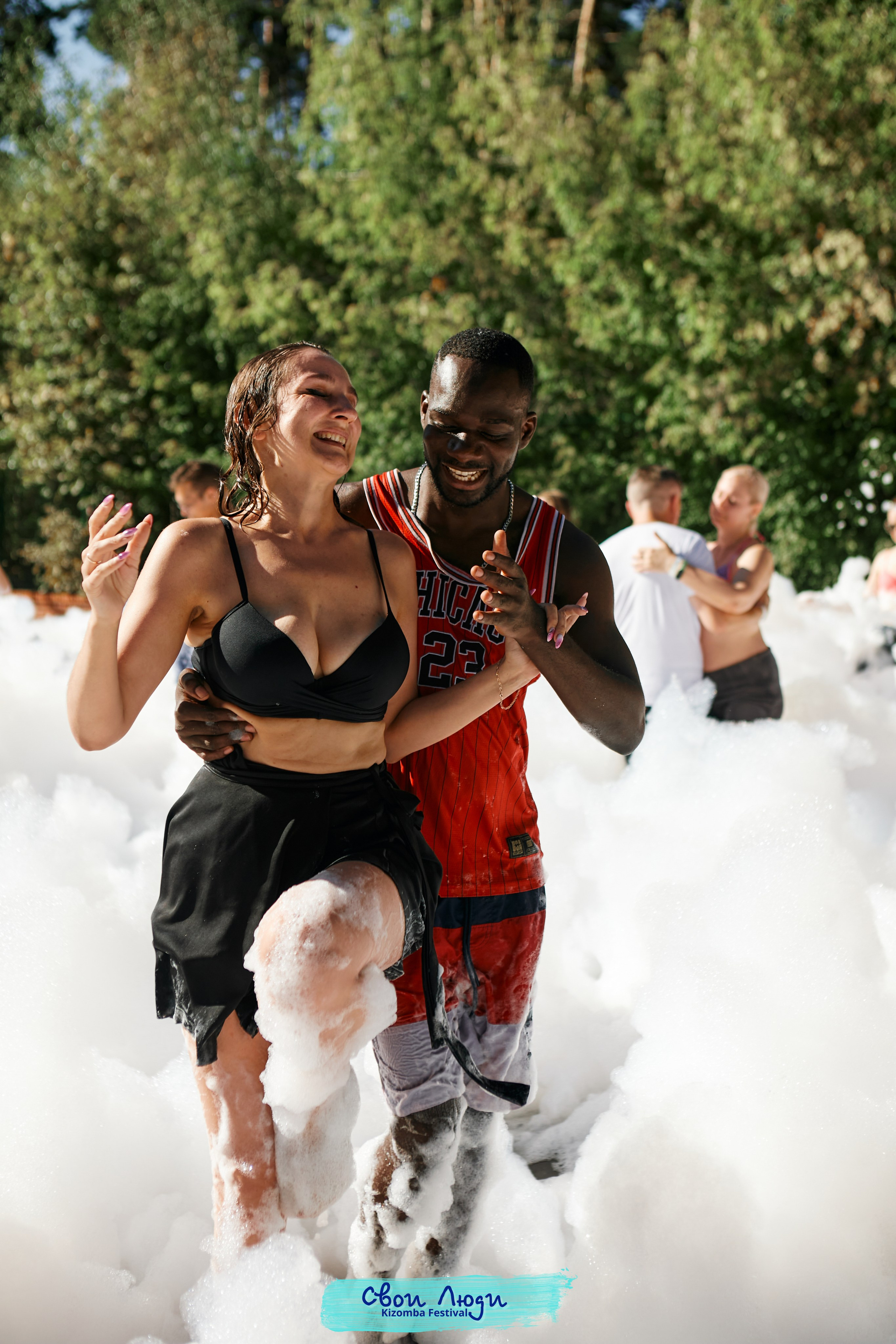 Foam party. Свадебный фотограф