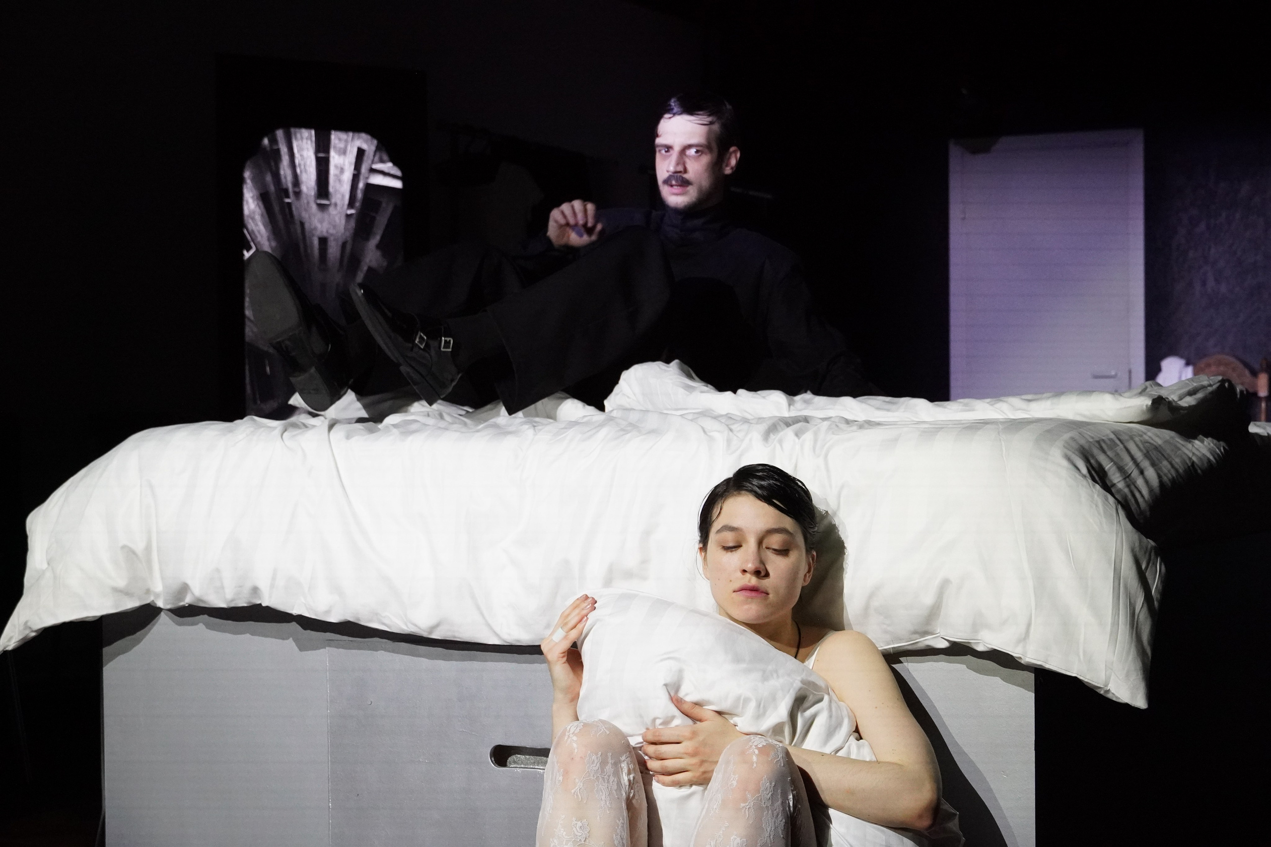 Спектакль «Кроткая. Монтаж». Фотохудожник Татьяна Бойцова