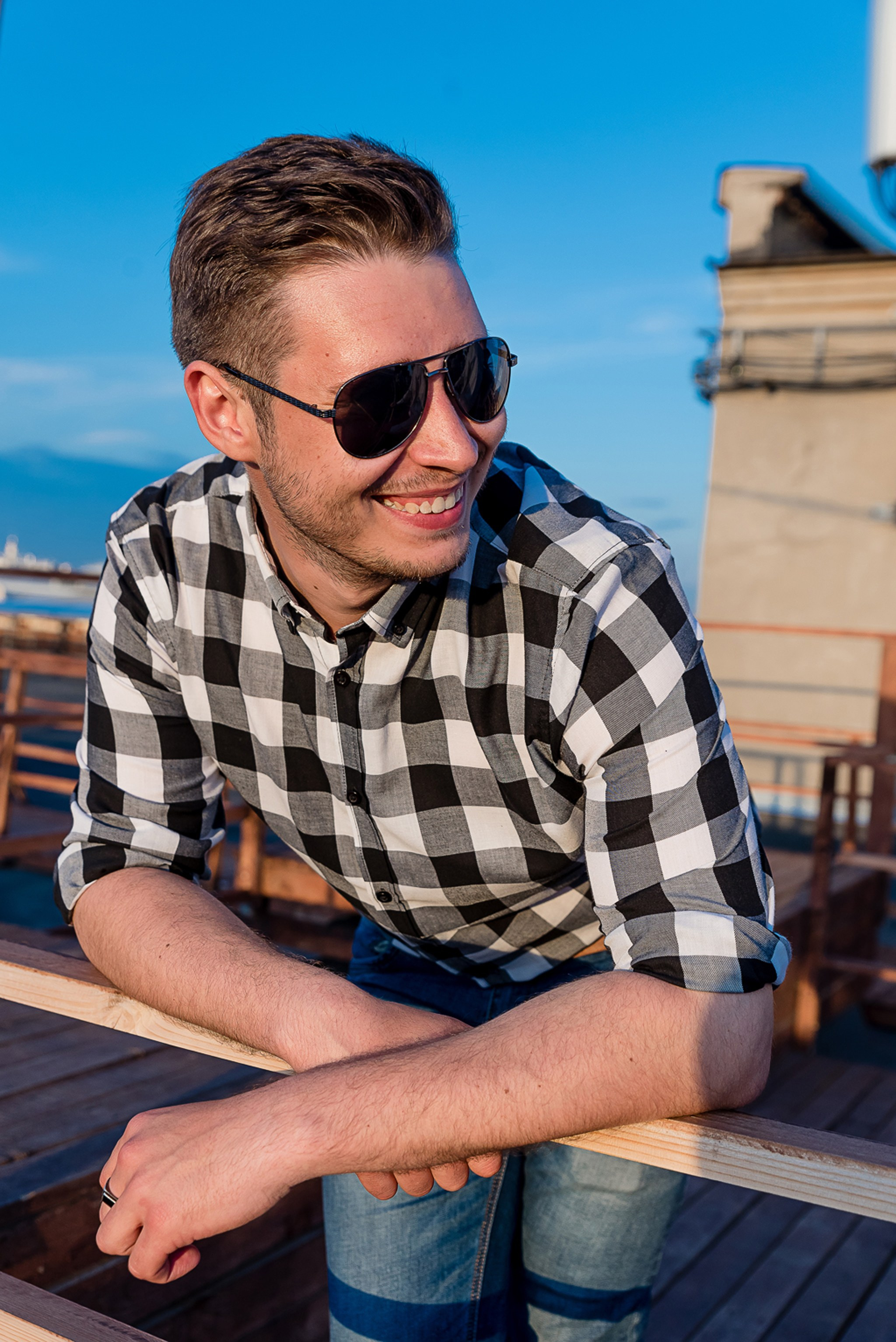 Вечеринка на крыше. Свадебный и семейный фотограф из Санкт-Петербурга Климов Анатолий