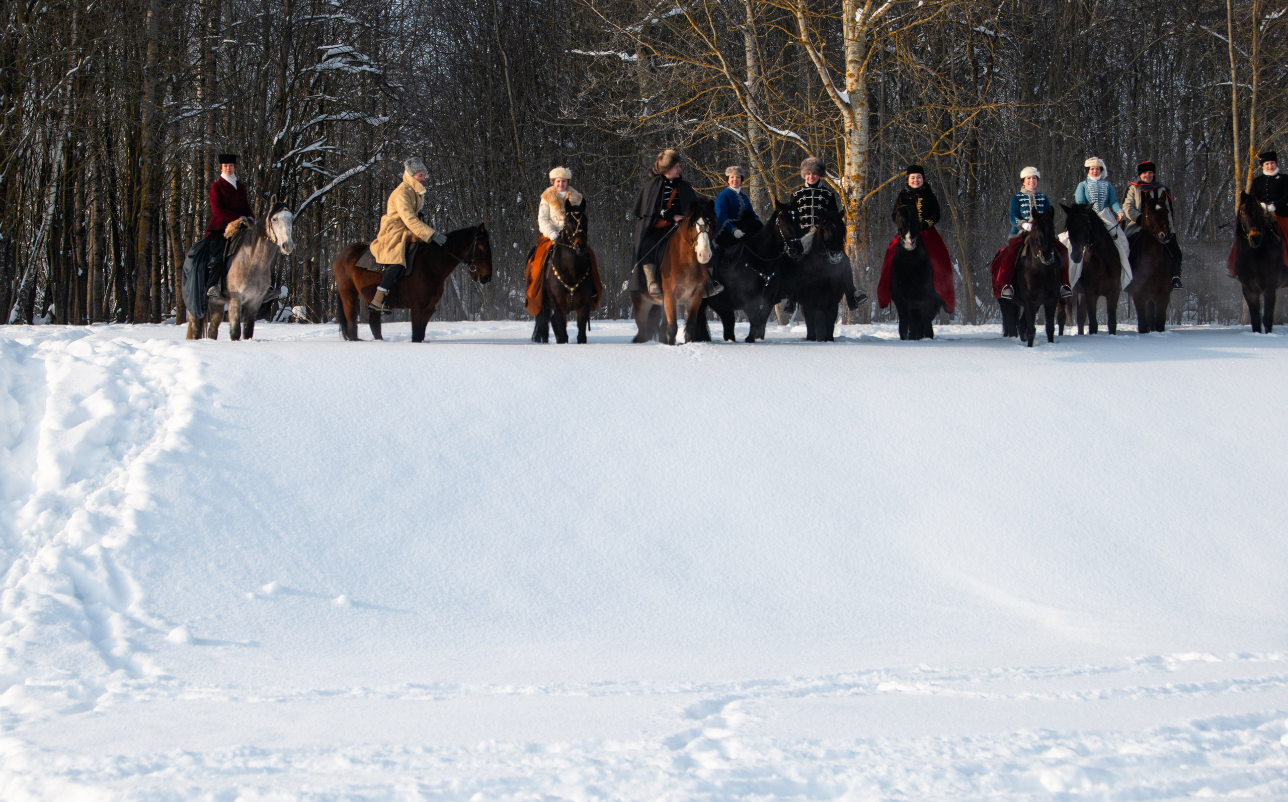 Псовая охота Аванпост. Конный фотограф в Саратове Юлия Иванова
