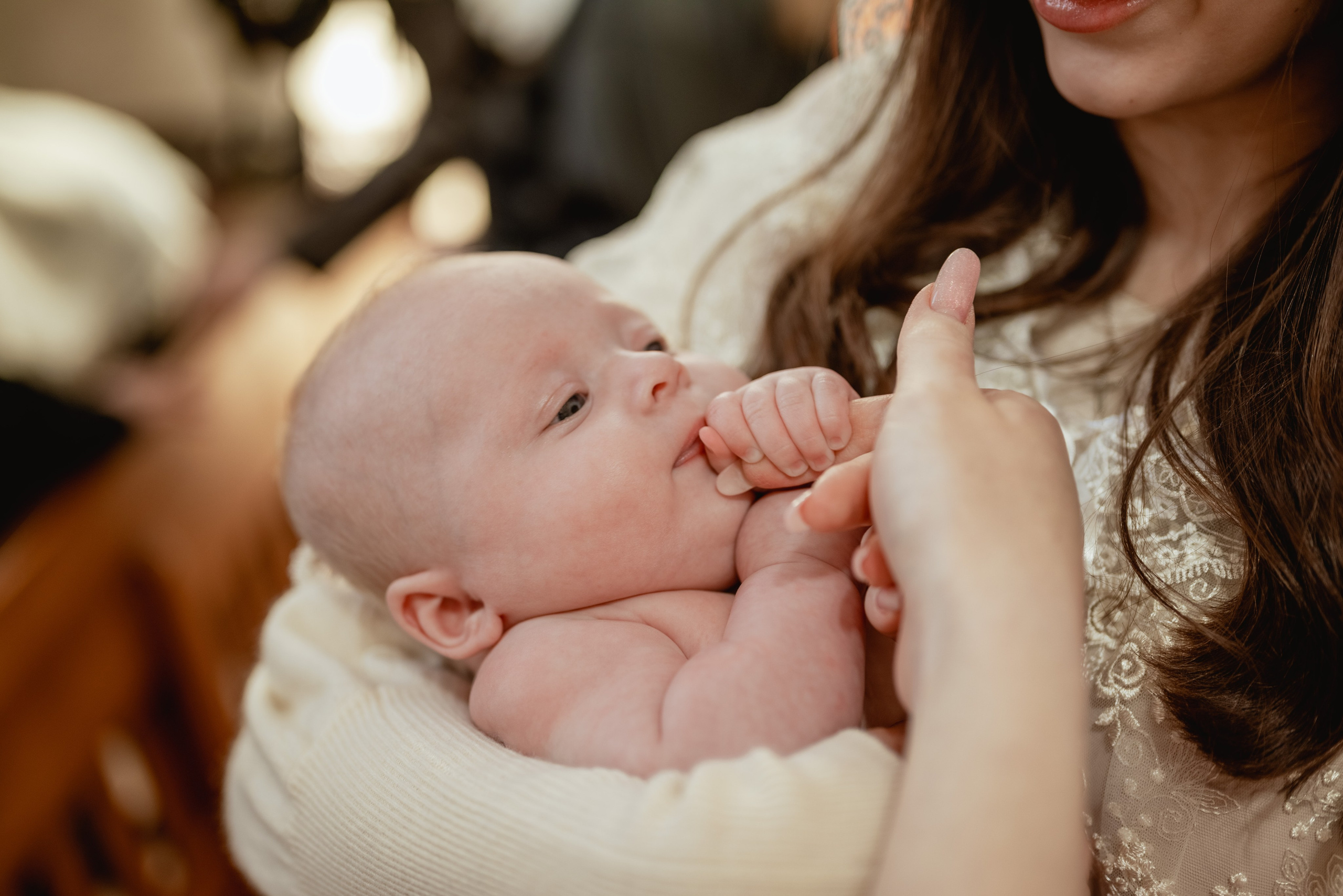 Крещение в храме Петра и Февронии. Юлия Басня семейный и свадебный фотограф в Донецке