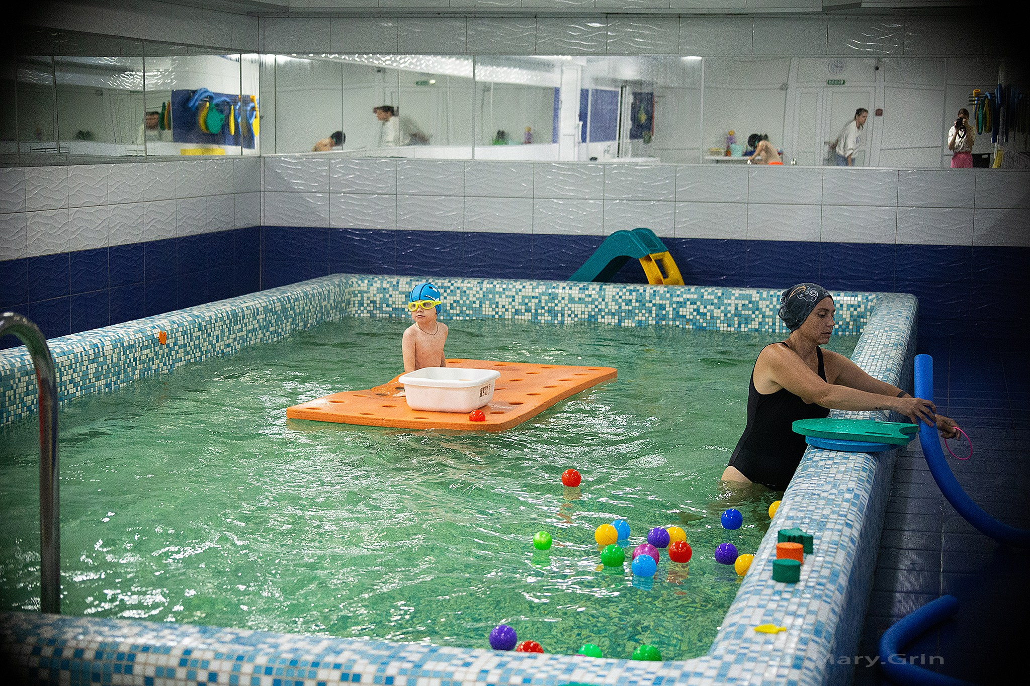 Плаванье. Детский бассейн. Детский и семейный фотограф, фотограф мероприятий Нижний Новгород