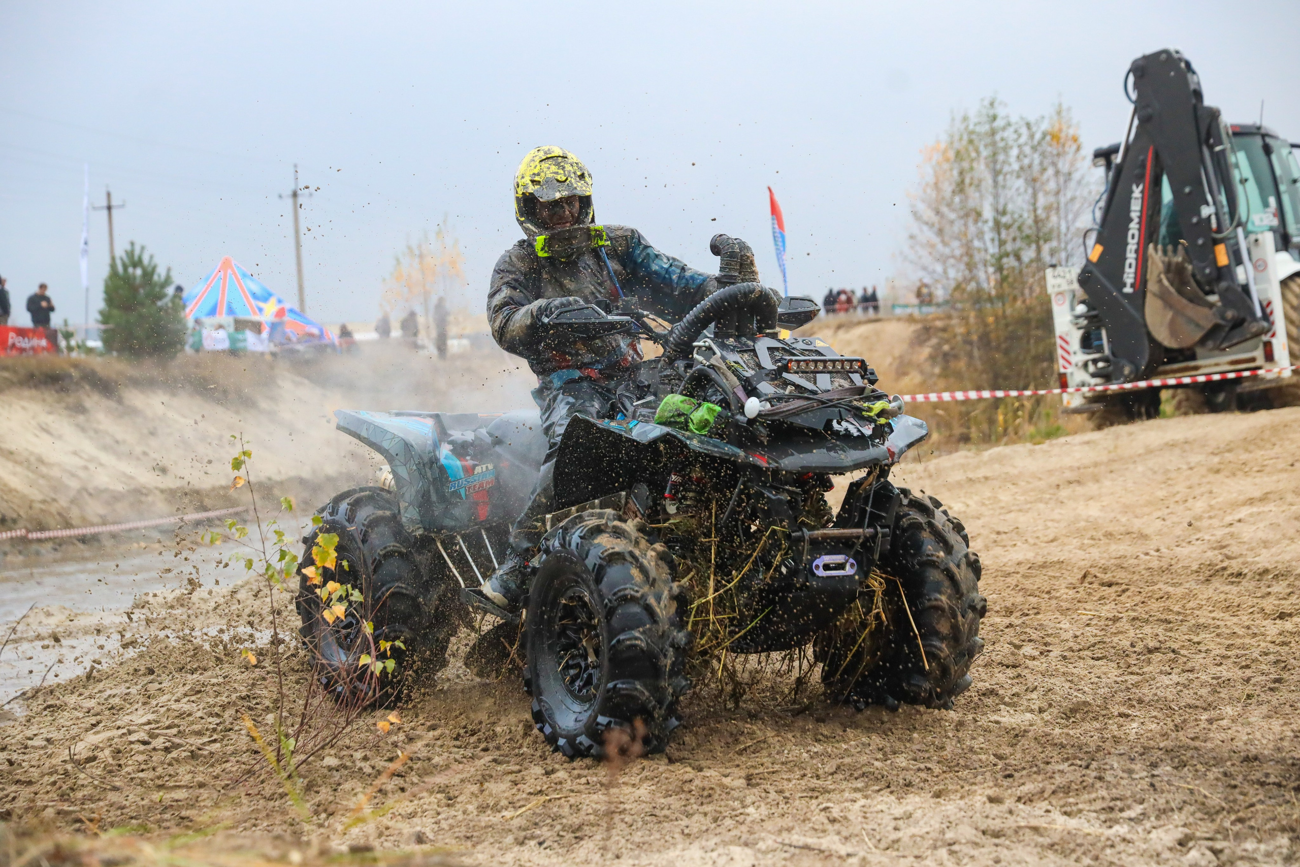 Гонки на квадроциклах Грязевое кольцо. Спортивный фотограф в Самаре