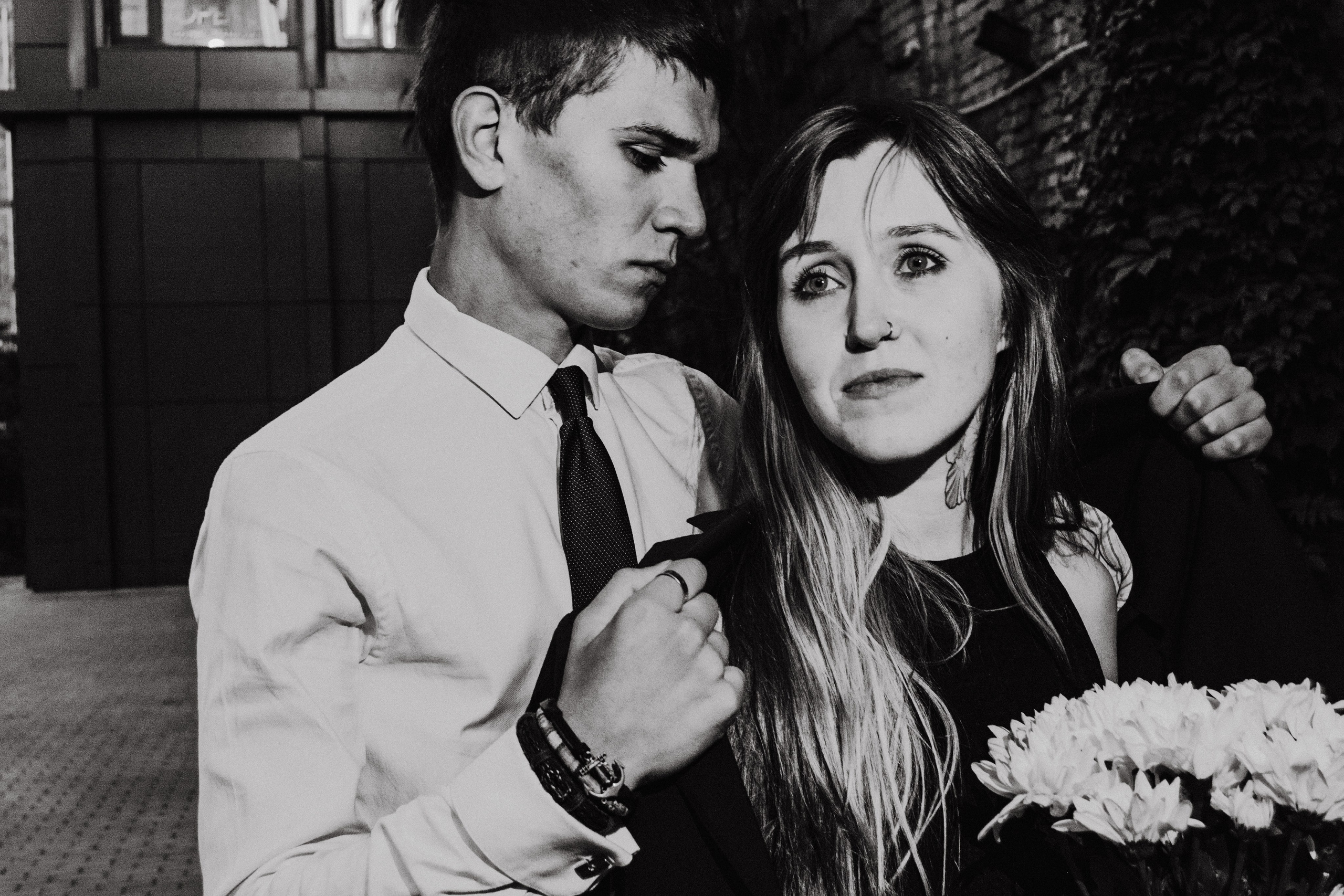 Черно-белое кино (Егор, Анастасия). Портретный и репортажный Фотограф в Москве Александра Комарницкая