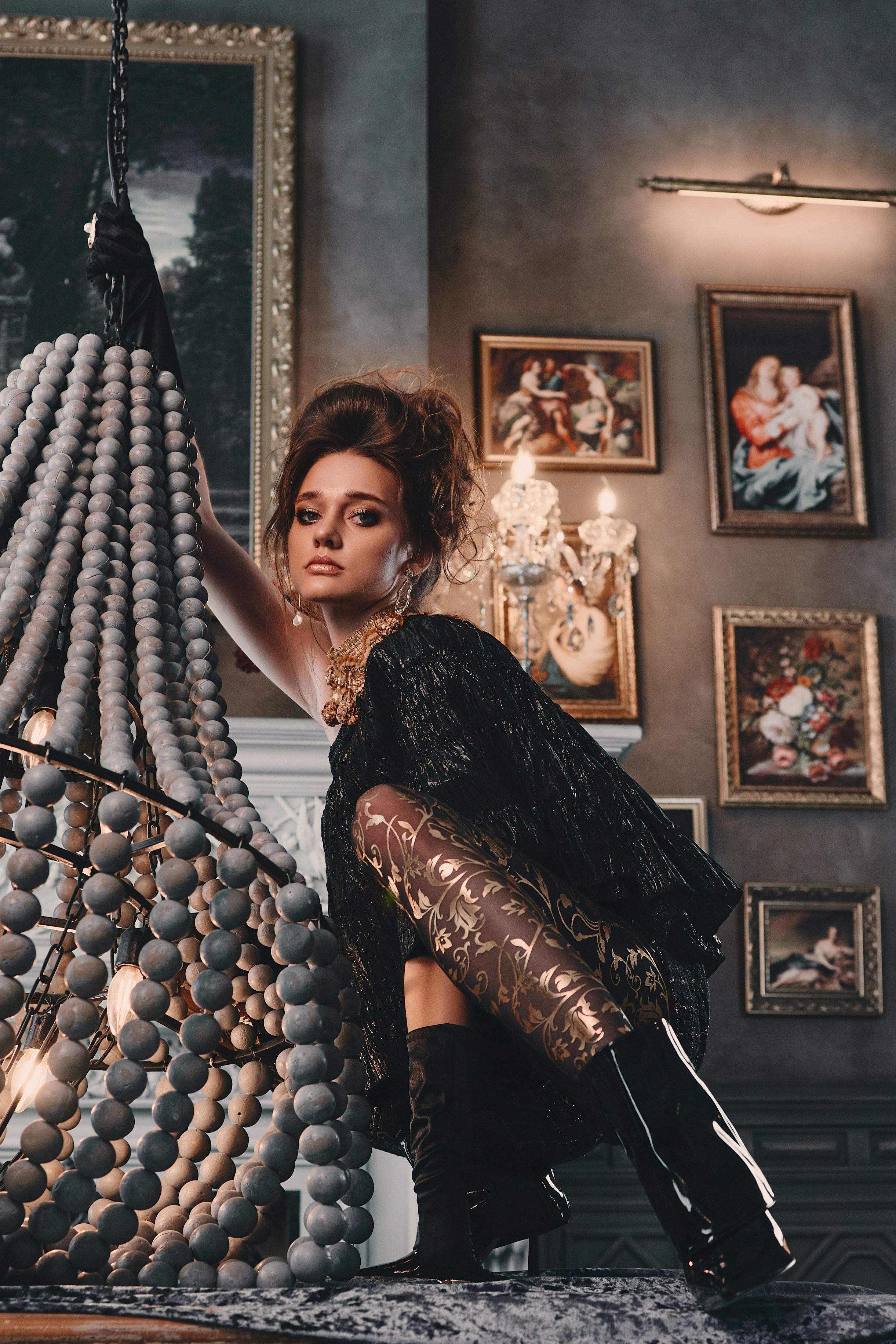 Workshop Стеллы в стиле Vivienne Westwood. Фотограф из Челябинска Ника Варгот