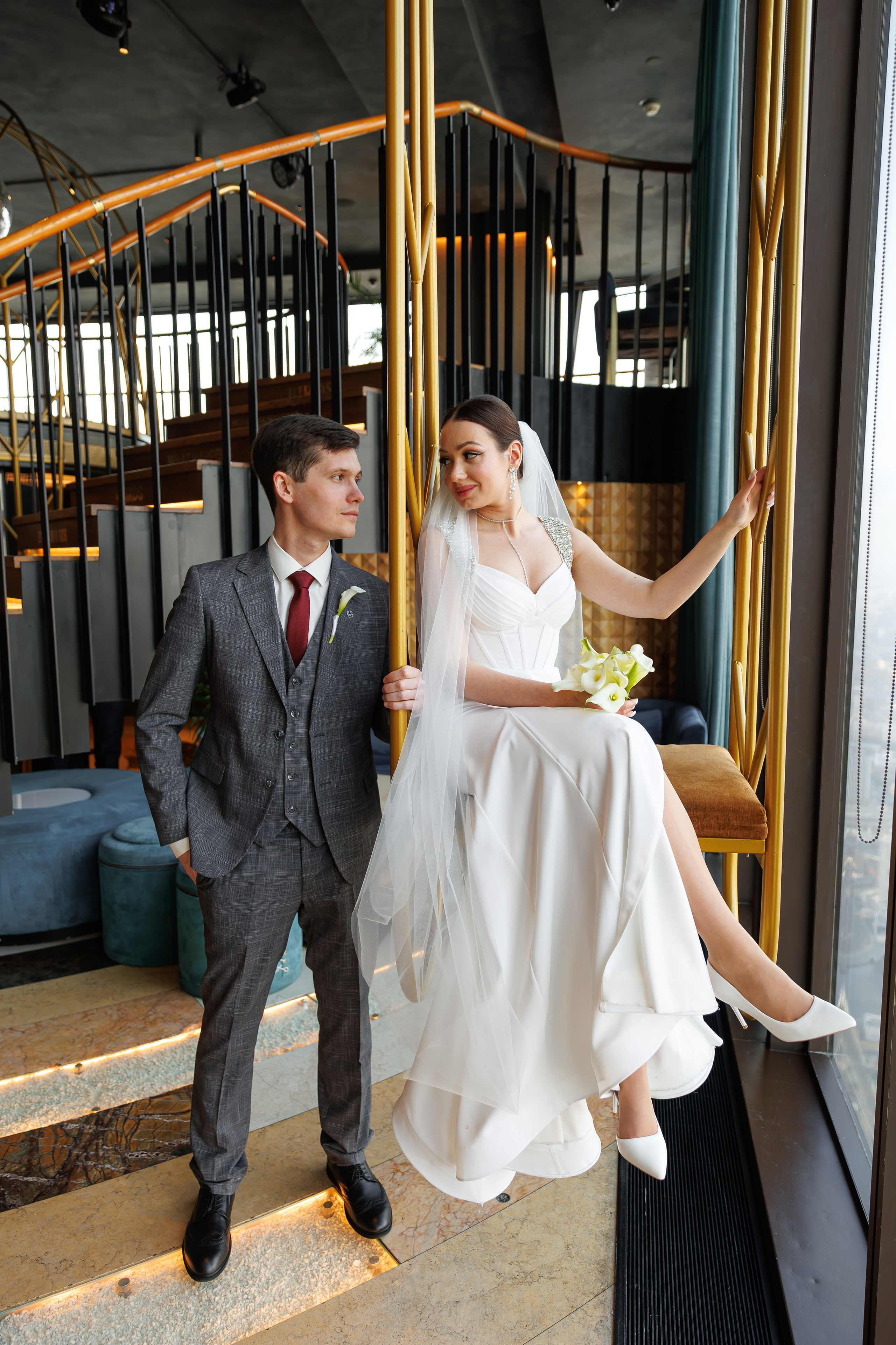 Антон и Арина. Свадебный фотограф Москва и МО Сергей Киржаев