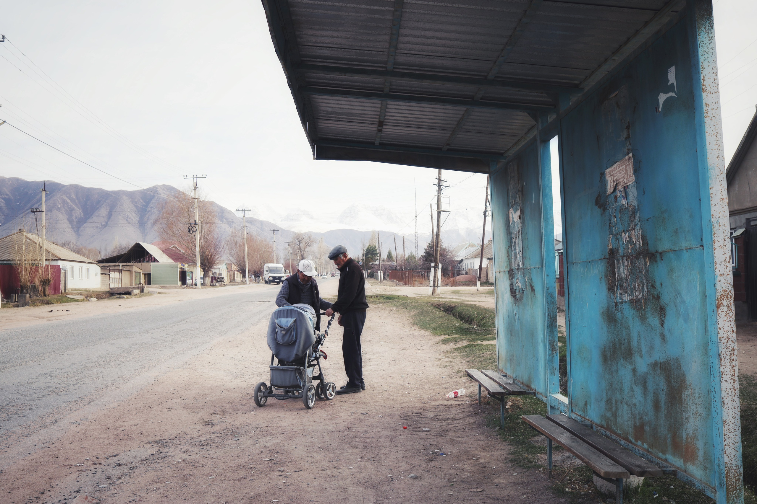 Sense of Bokonbayevo village / Kyrgyzstan 2024. POLINA MÔMOT