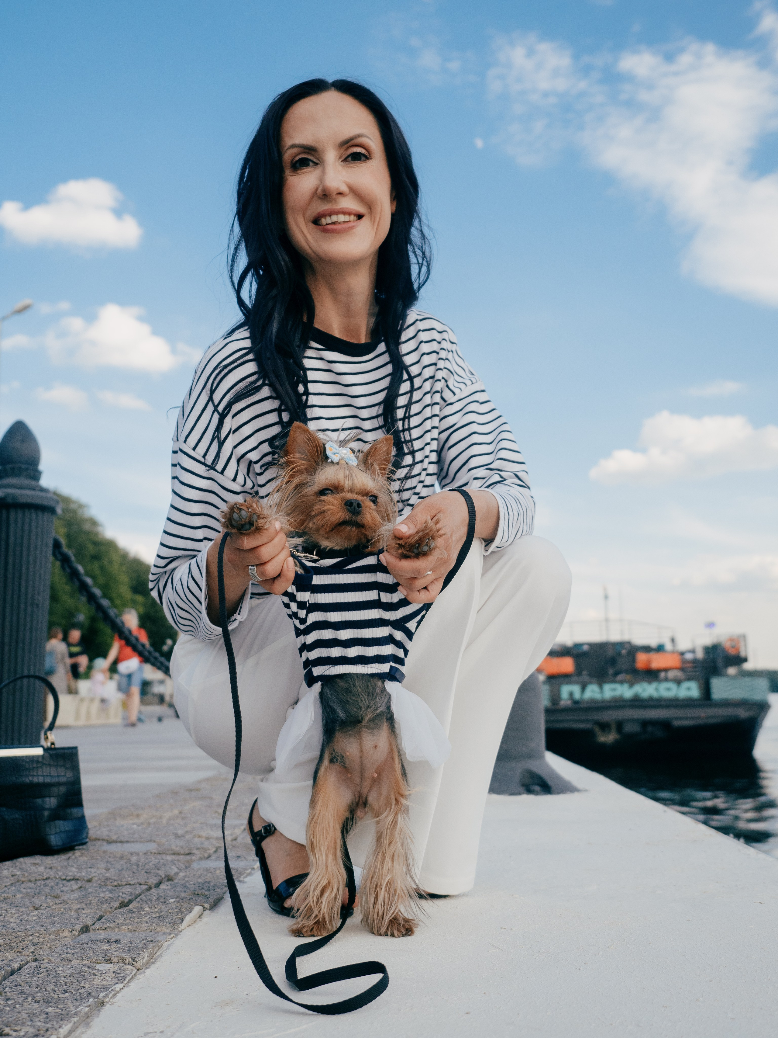 Фотопрогулка с питомцем. Маруся Машкова • Фотограф в Москве
