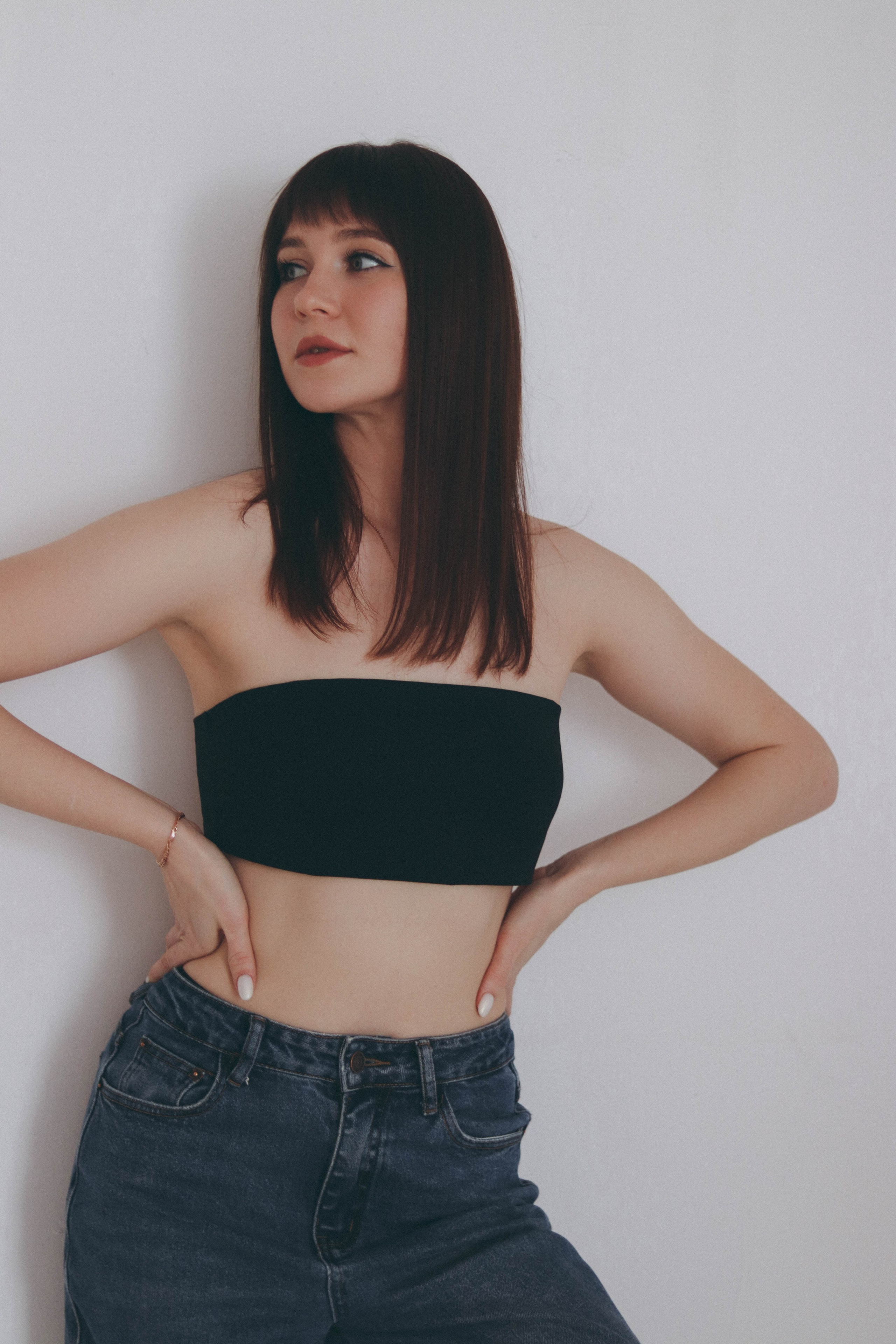 Фотосъёмка Вики в студии. Фотограф Самара Лена Мандарин