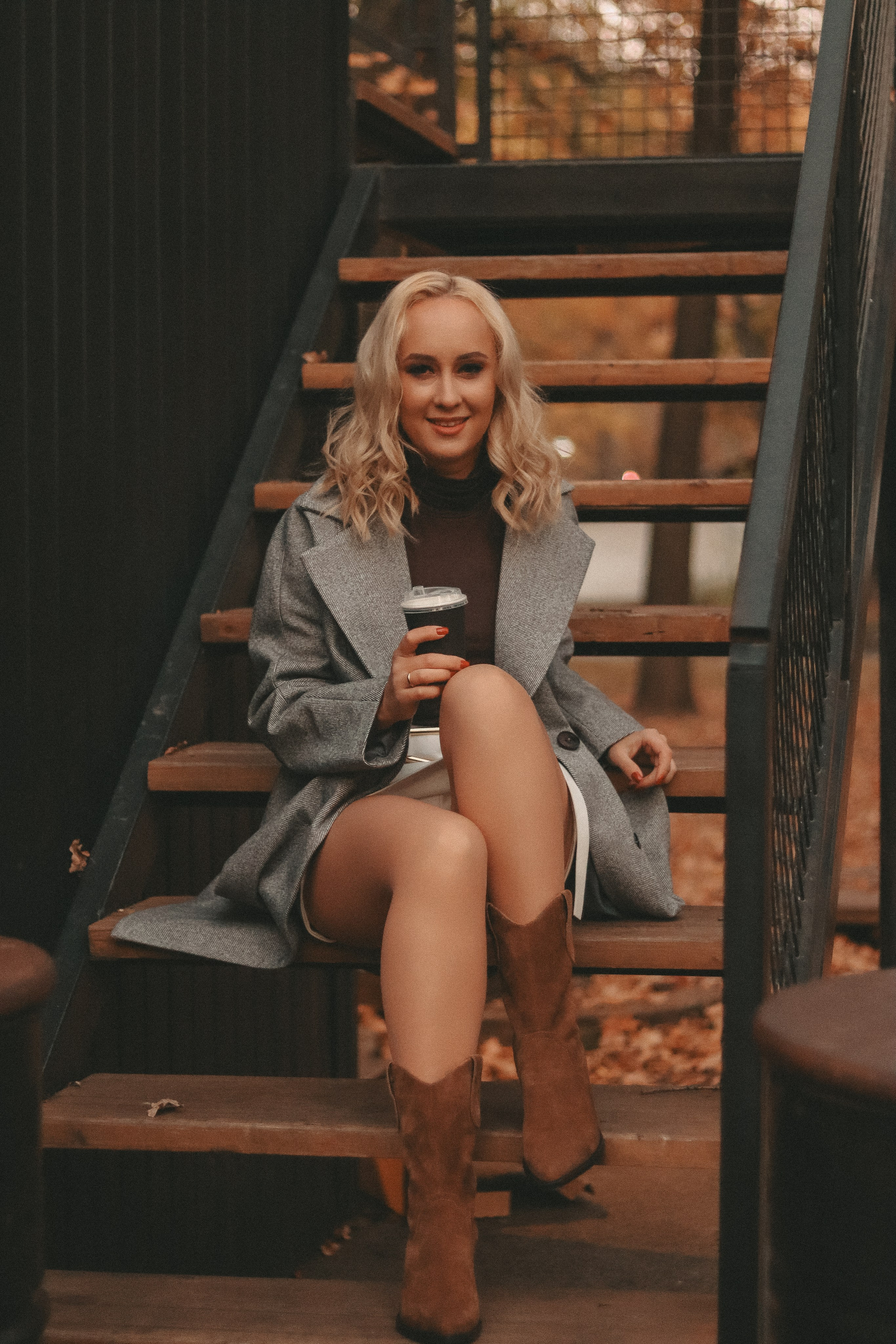 Фотосъёмка для Юли на улице. Фотограф Самара Лена Мандарин