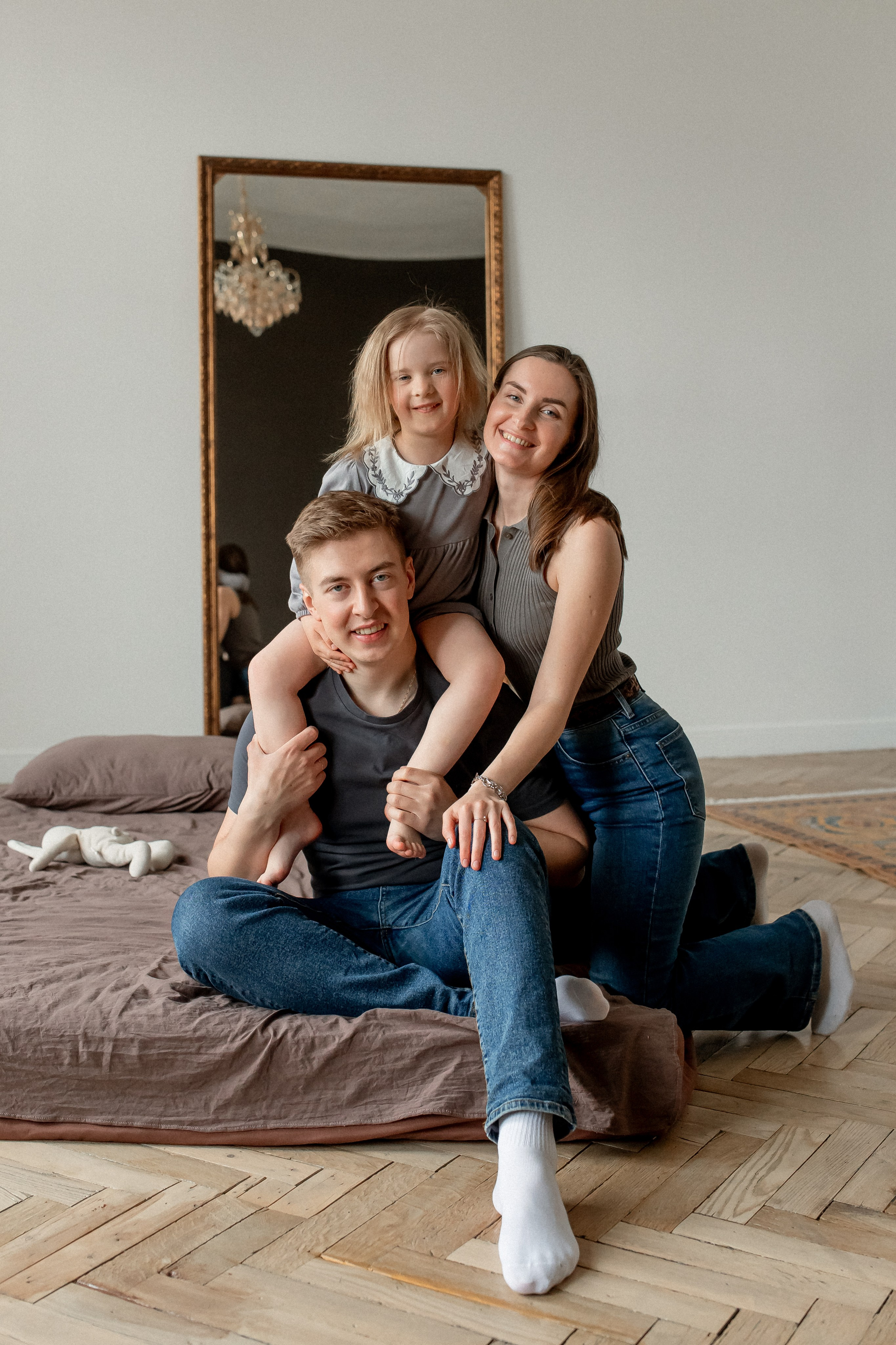 Полли и ее родители. Свадебный и семейный фотограф в Санкт- Петербурге