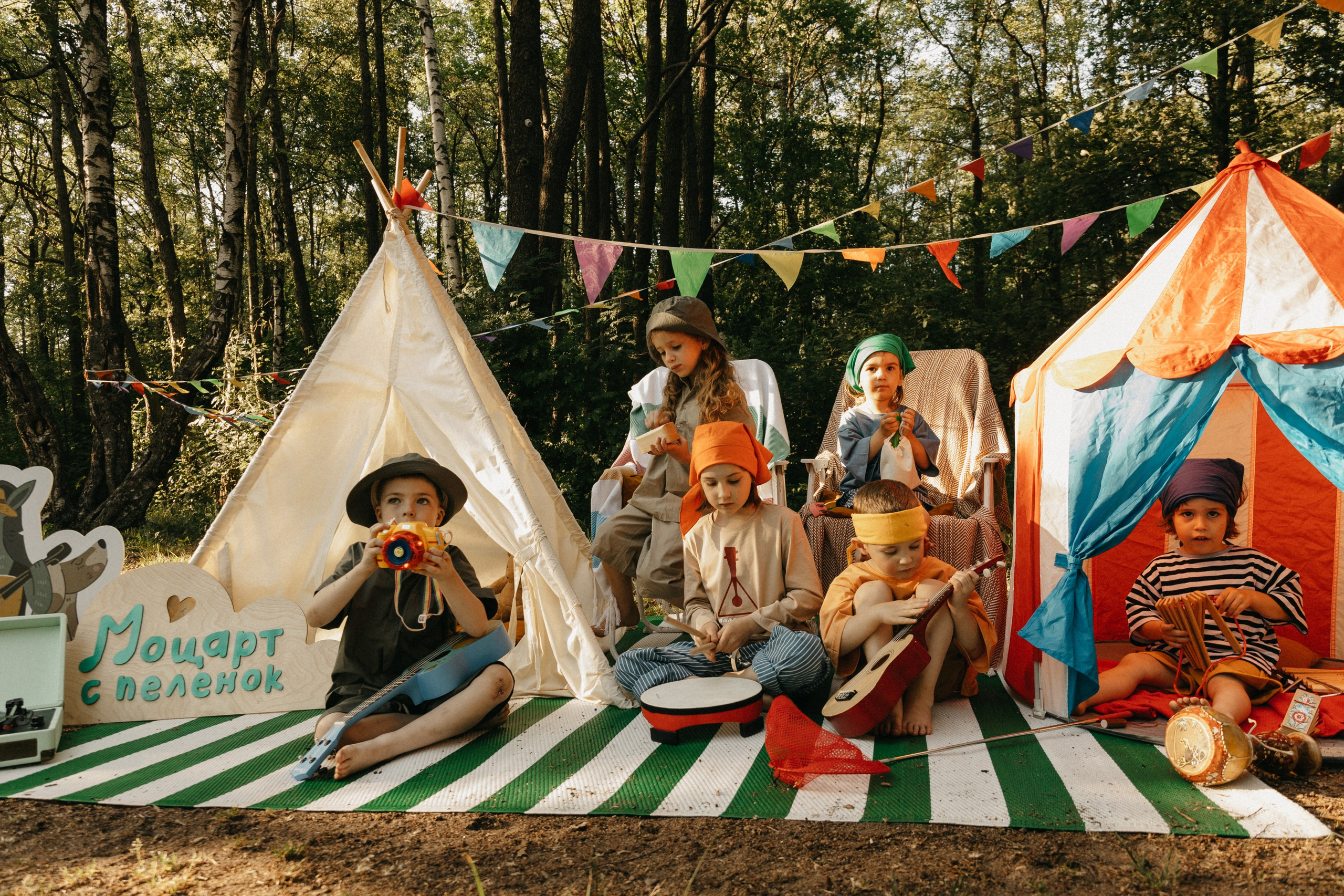 Съемка для проекта «Моцарт с пеленок». Главная