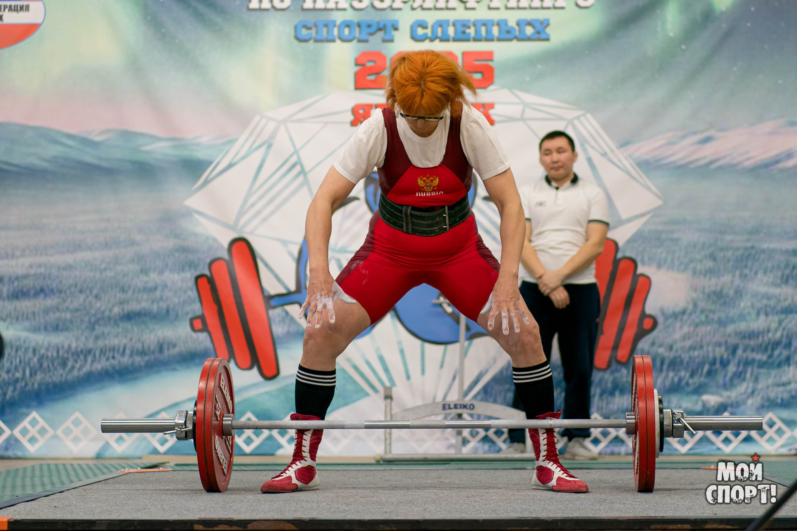 Чемпионат России по пауэрлифтигу 2025. Спорт слепых. Студия «Мой Спорт!» — все о спорте в Якутии