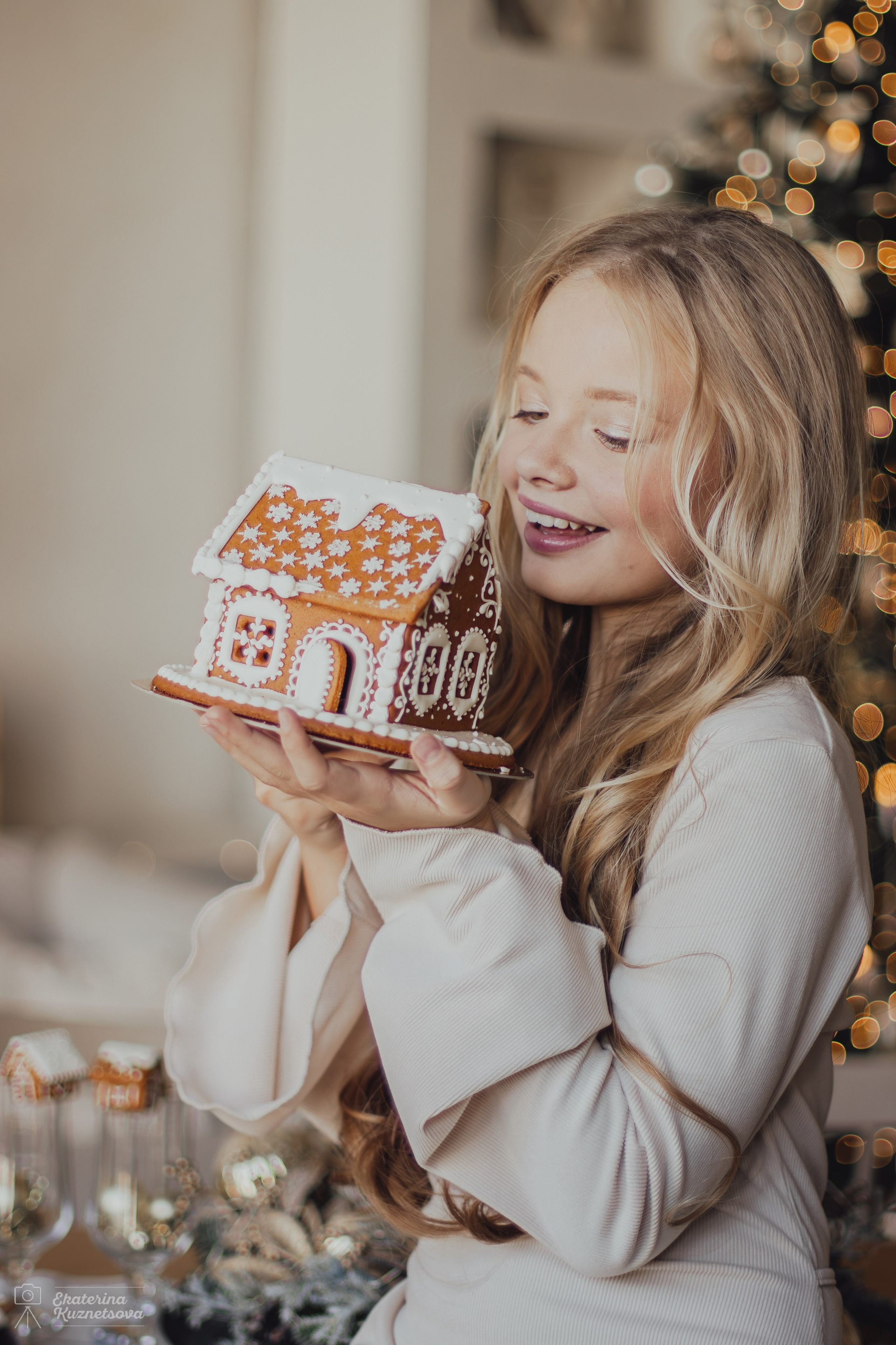 Новогодняя фотосессия в Москве. Фотограф Екатерина Кузнецова | Студия и репортаж | Москва