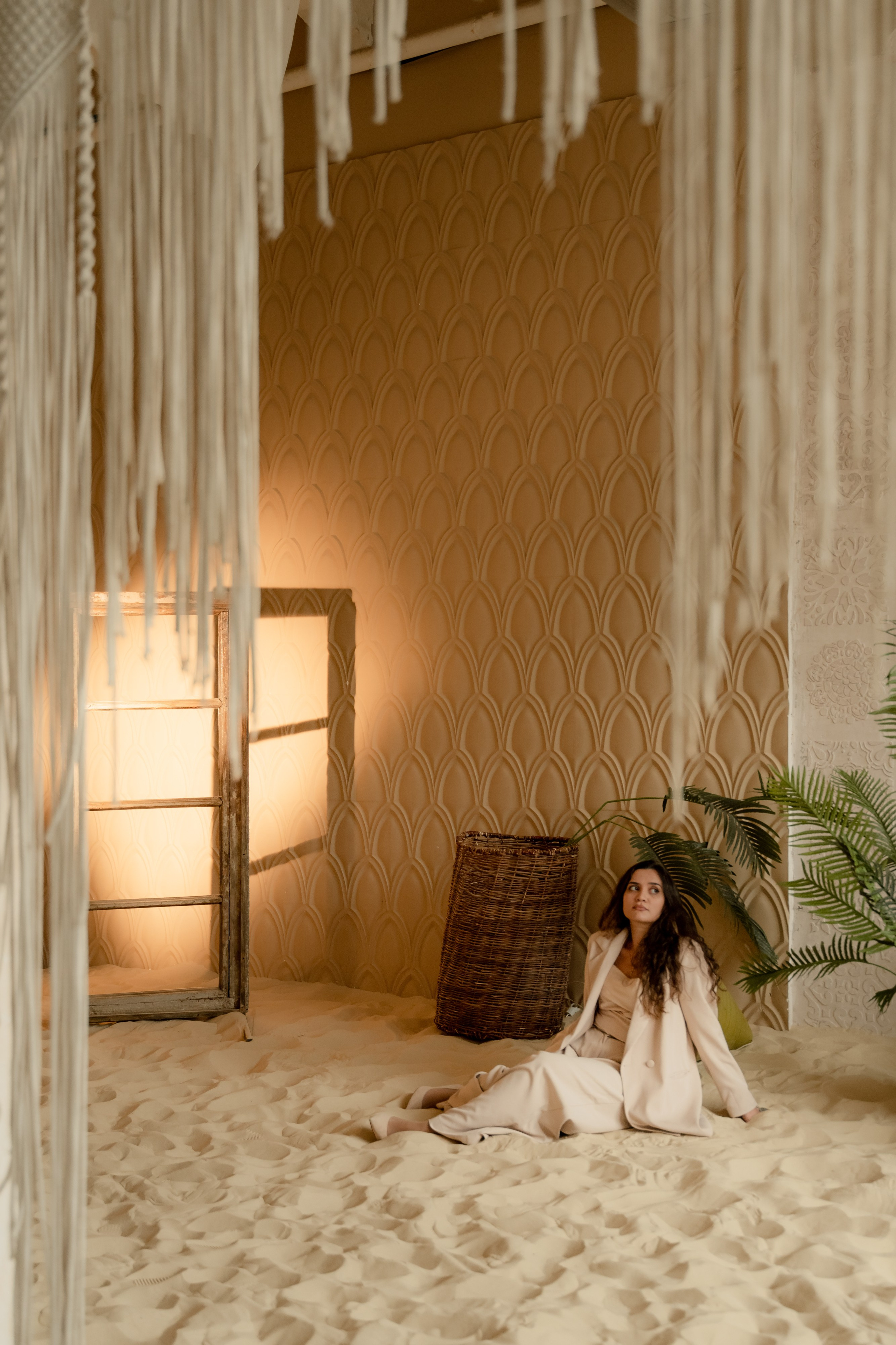 Лилит в песках. Портретный и свадебный фотограф Алла Карени Москва