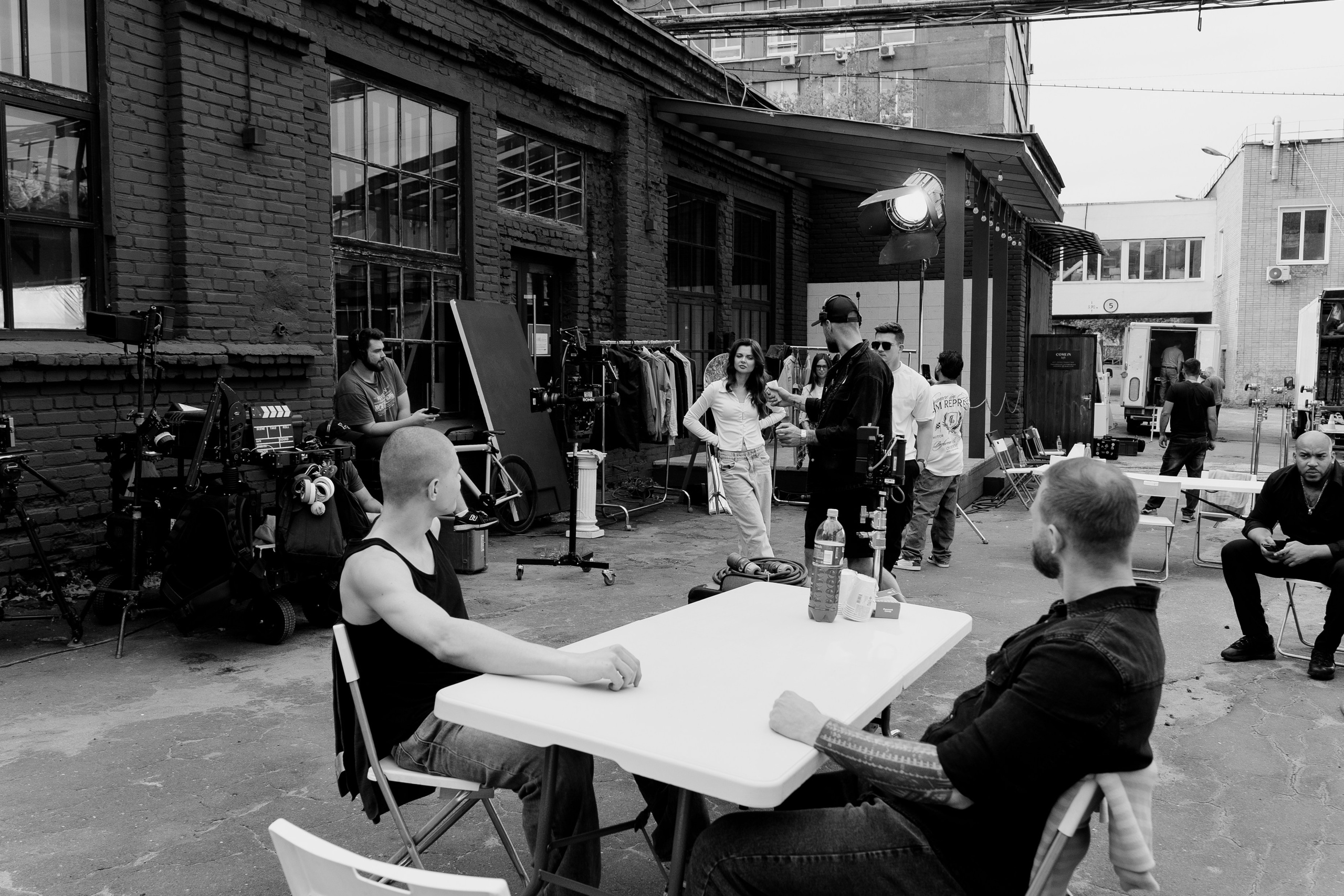 Съемки клипа. Портретный фотограф в Санкт-Петербурге Филатов Максим