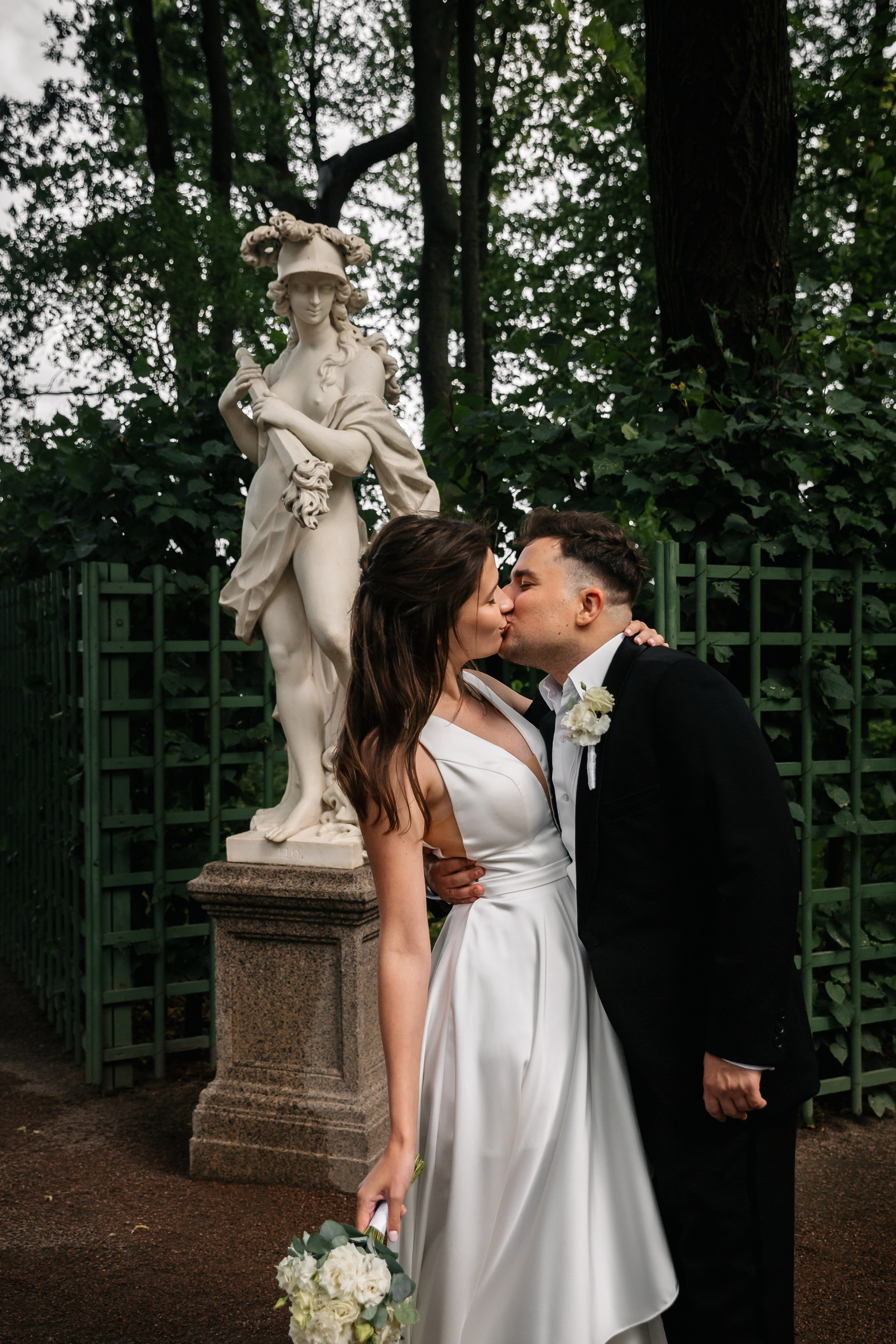 КРОНШТАДТСКИЙ ЗАГС | Август, Летний сад, Исаакий. Свадебный фотограф в Санкт-Петербурге Полина Корзухина