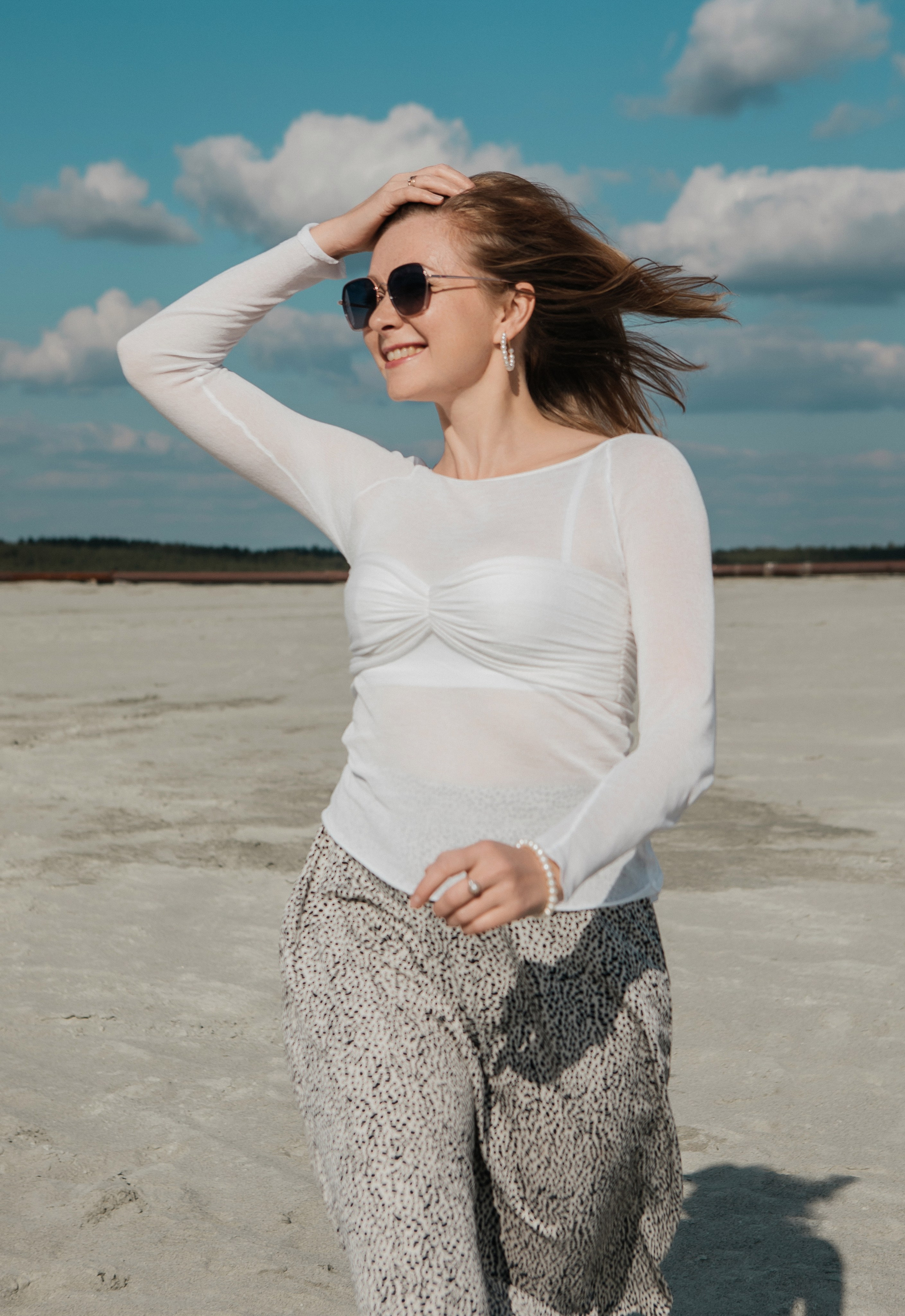 Семейная фотосессия в песках. Свадебный и семейный фотограф Ибрагимова Мария из Екатеринбурга