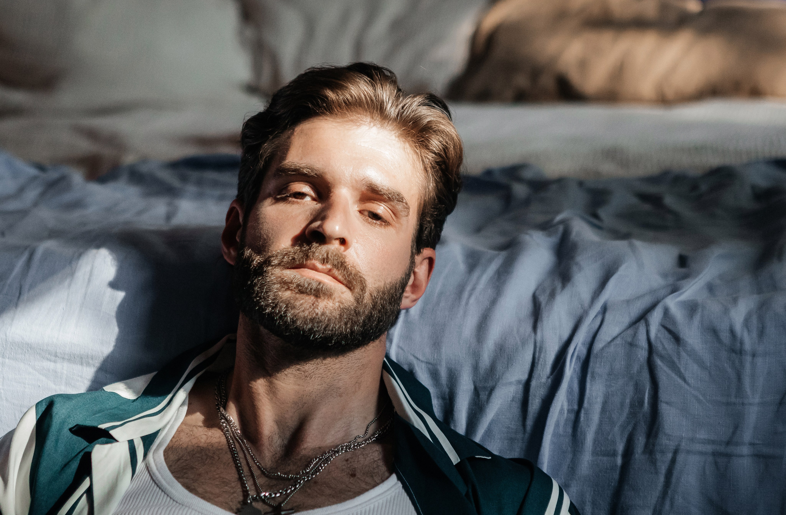 Мужской портрет «мысли не дают мне покоя». Свадебный и семейный фотограф Ибрагимова Мария из Екатеринбурга