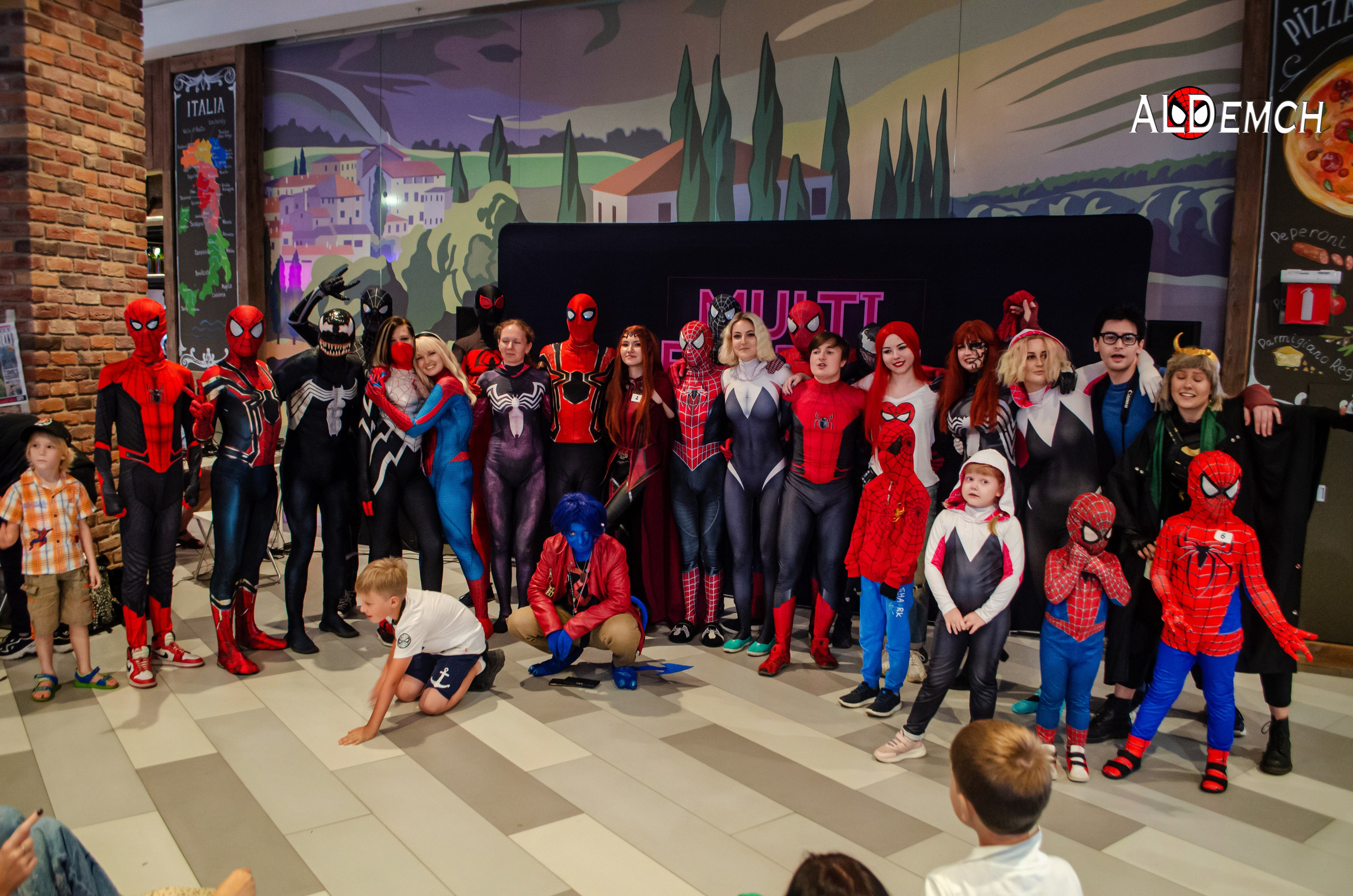 Фотосессия на Дне рождения Человека-Паука в Москве