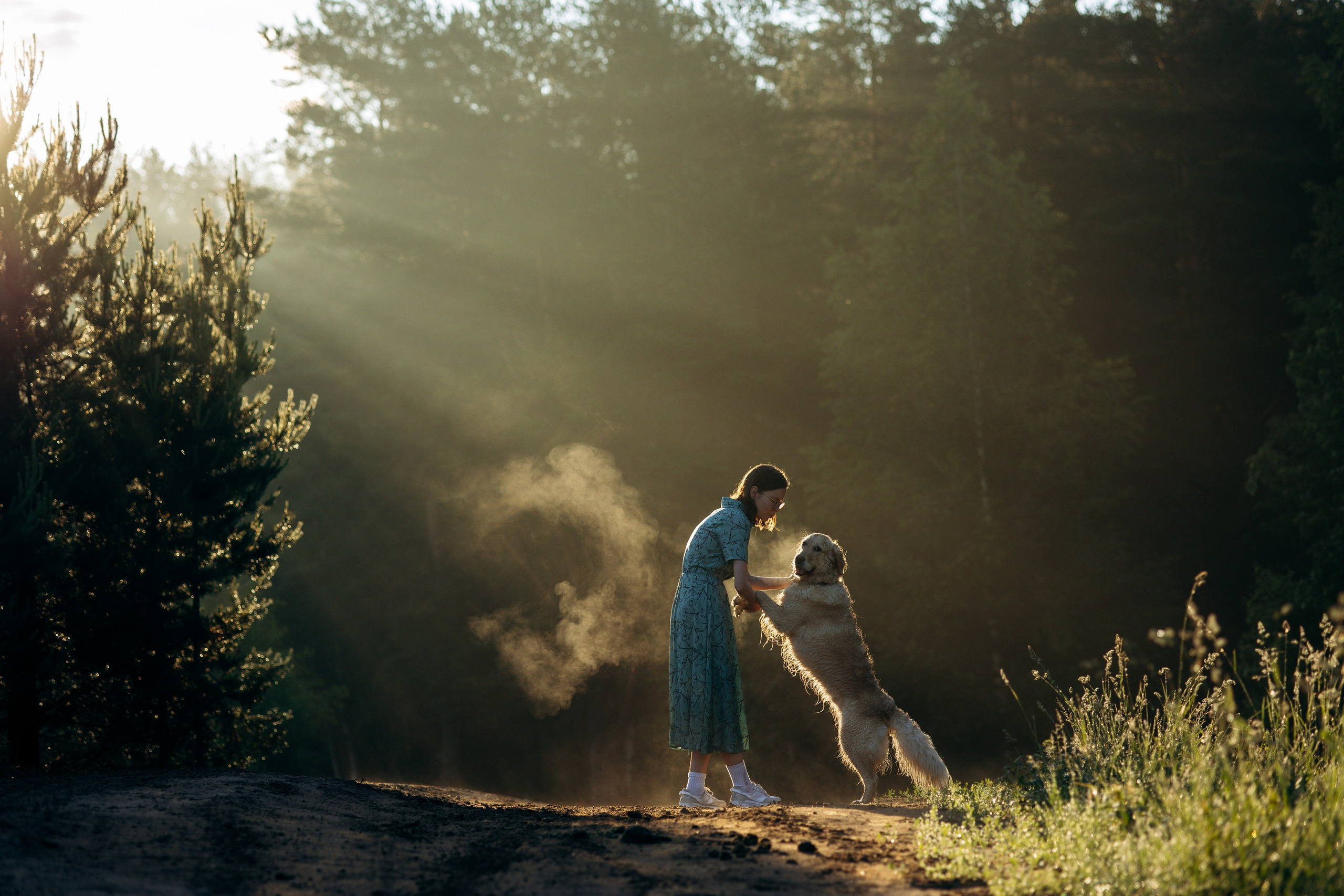 Юля и Руби. Фотограф — Анималист | Санкт-Петербург